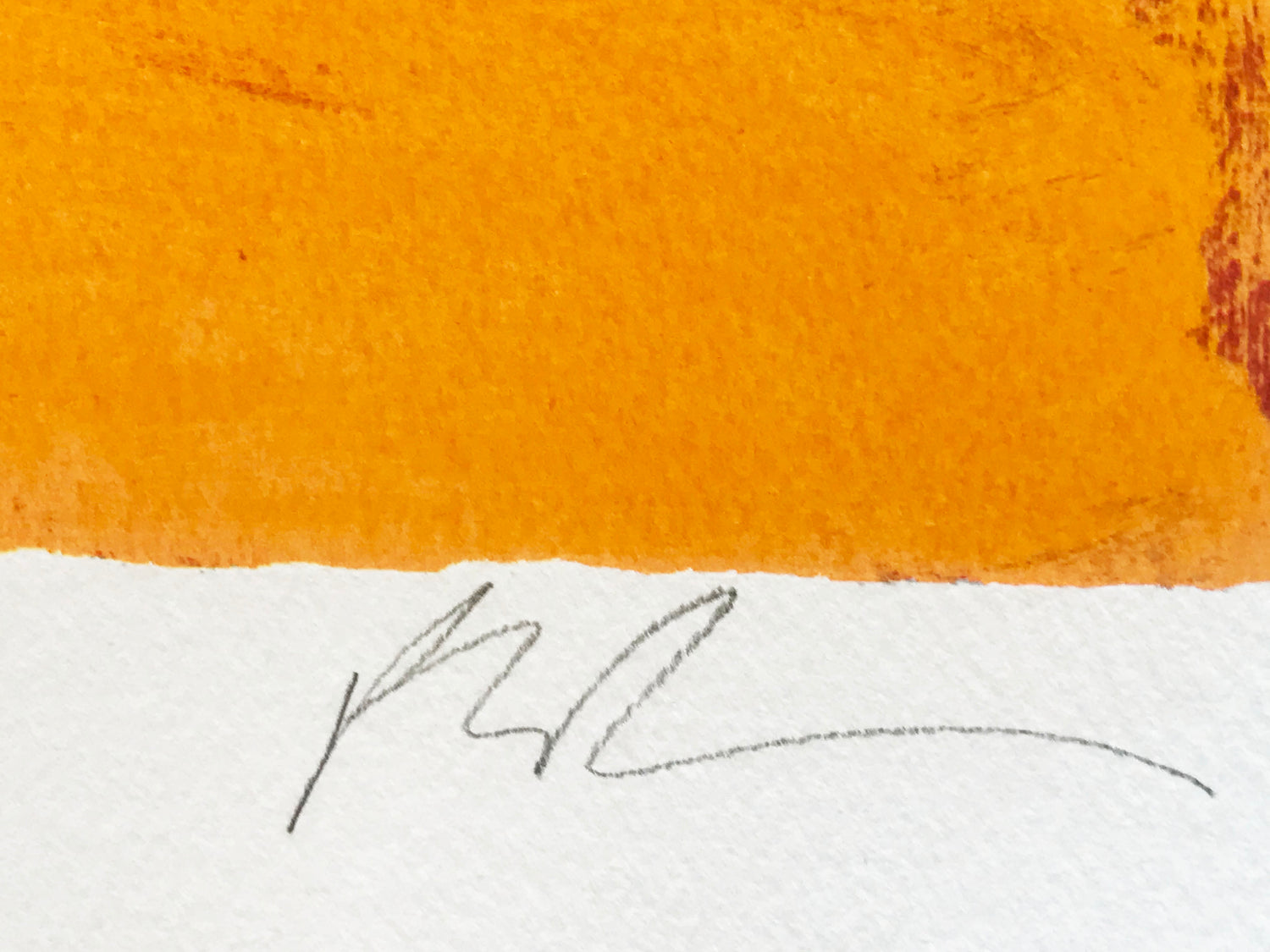 Field of Gold Paul Powis Serigraph Print Artist Hand Signed and Numbered