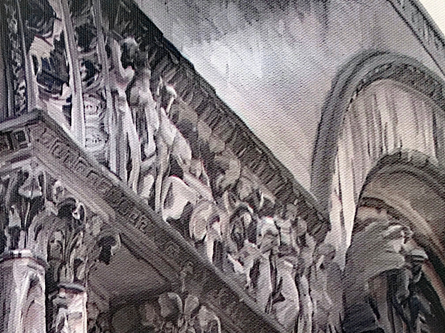 Emergence Chris Dellorco Canvas Giclée Print Artist Hand Signed Numbered and Framed