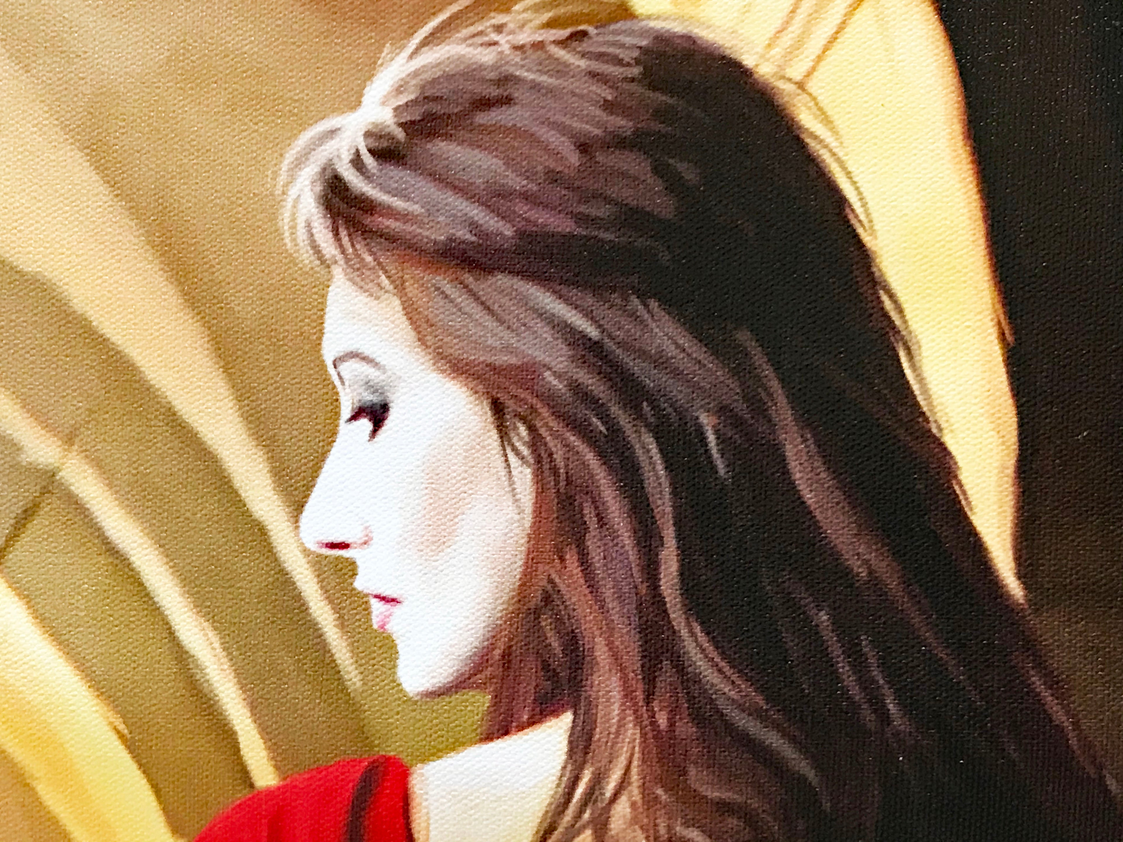 The Red Door Chris Dellorco Canvas Giclée Print Artist Hand Signed and Numbered