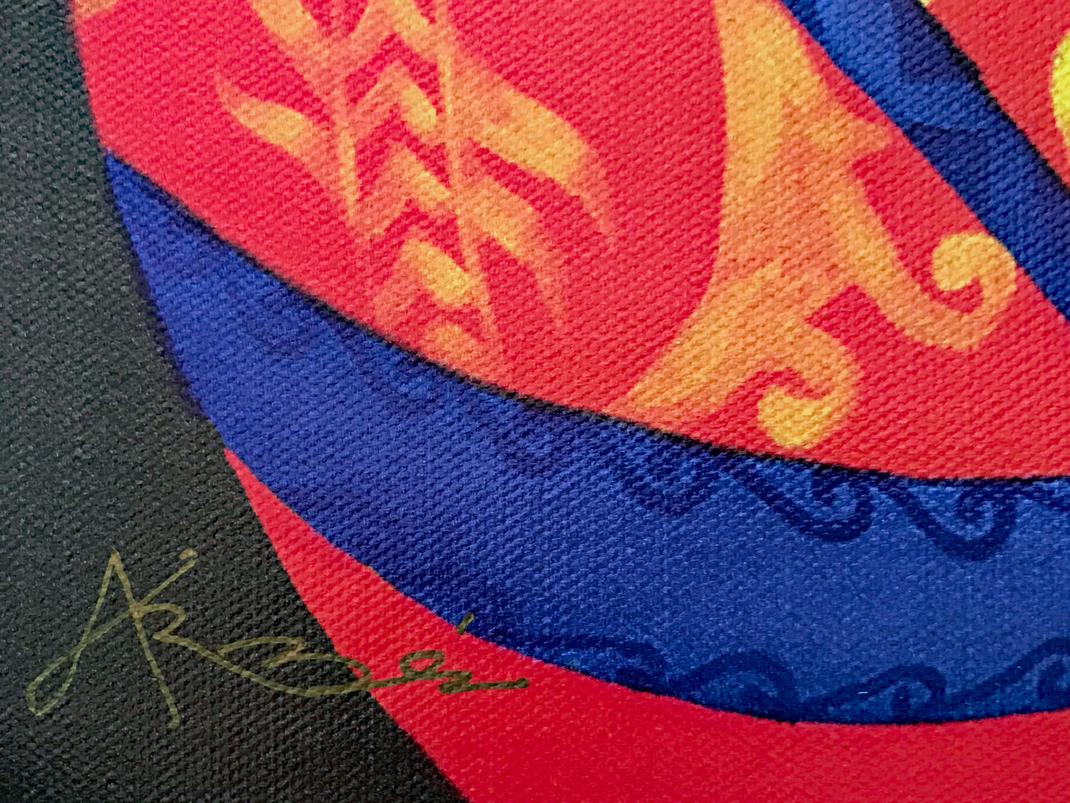 Women in Love Arbe Ara Berberyan Artist Proof Hand Embellished Canvas Giclée Print Hand Signed and Numbered