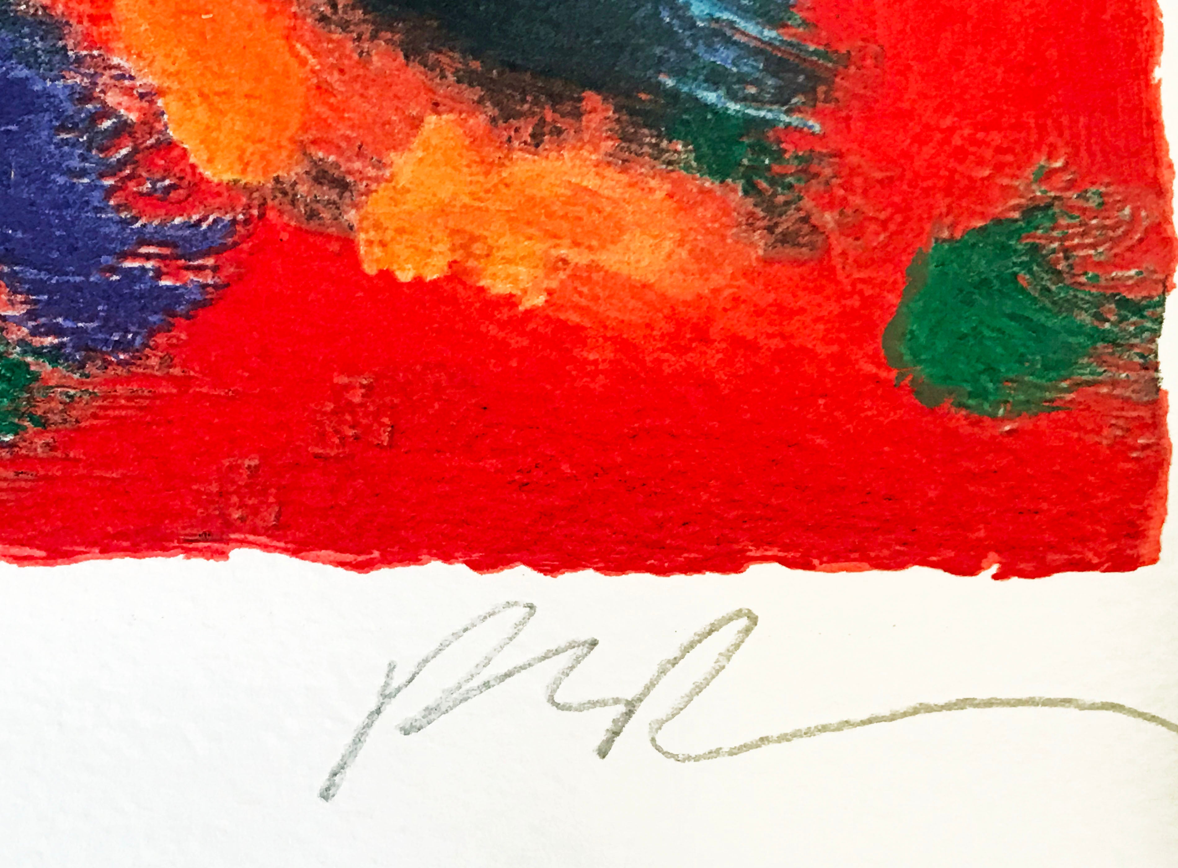 North Hill Paul Powis Serigraph Print Artist Hand Signed and Numbered