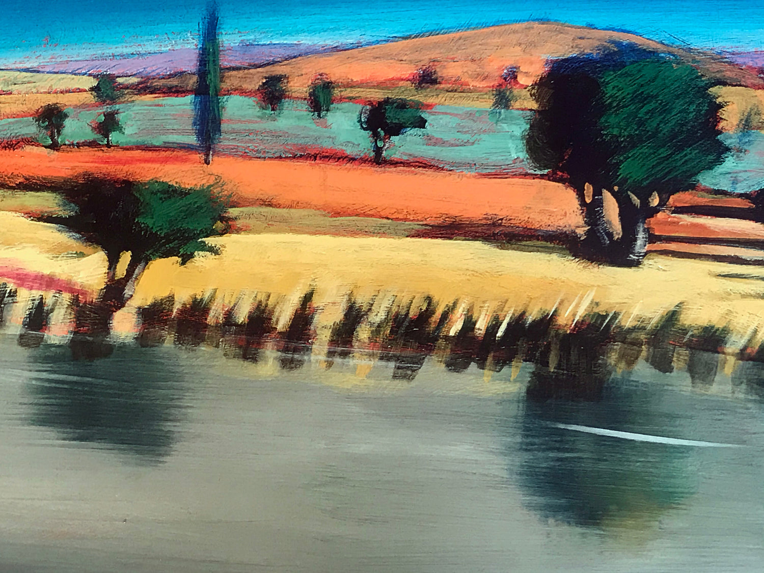 Calm Waters Paul Powis Giclée Print Artist Hand Signed and US Numbered