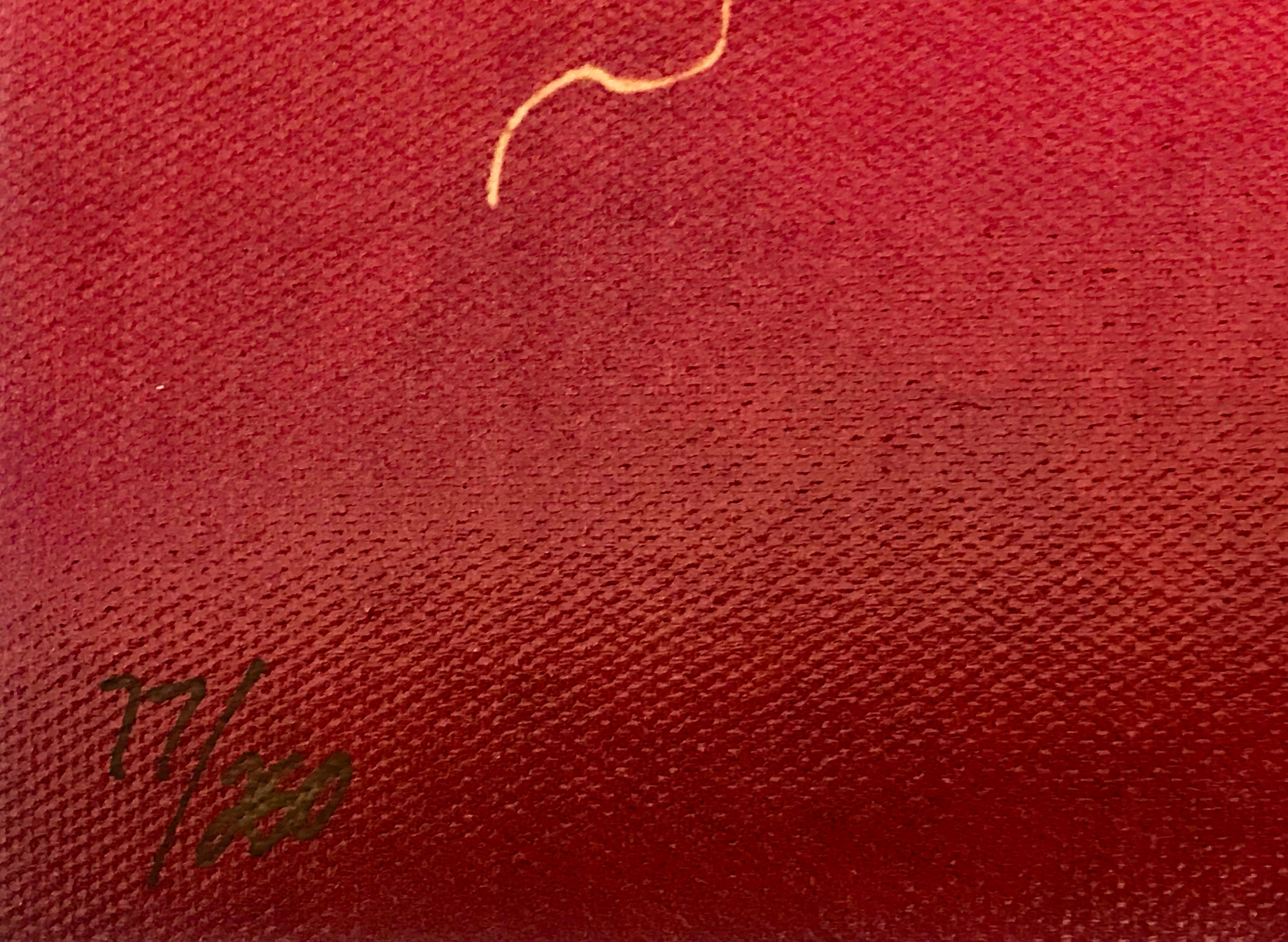 The Joker is Wild Arbe Ara Berberyan Canvas Giclée Print Artist Hand Signed and Numbered