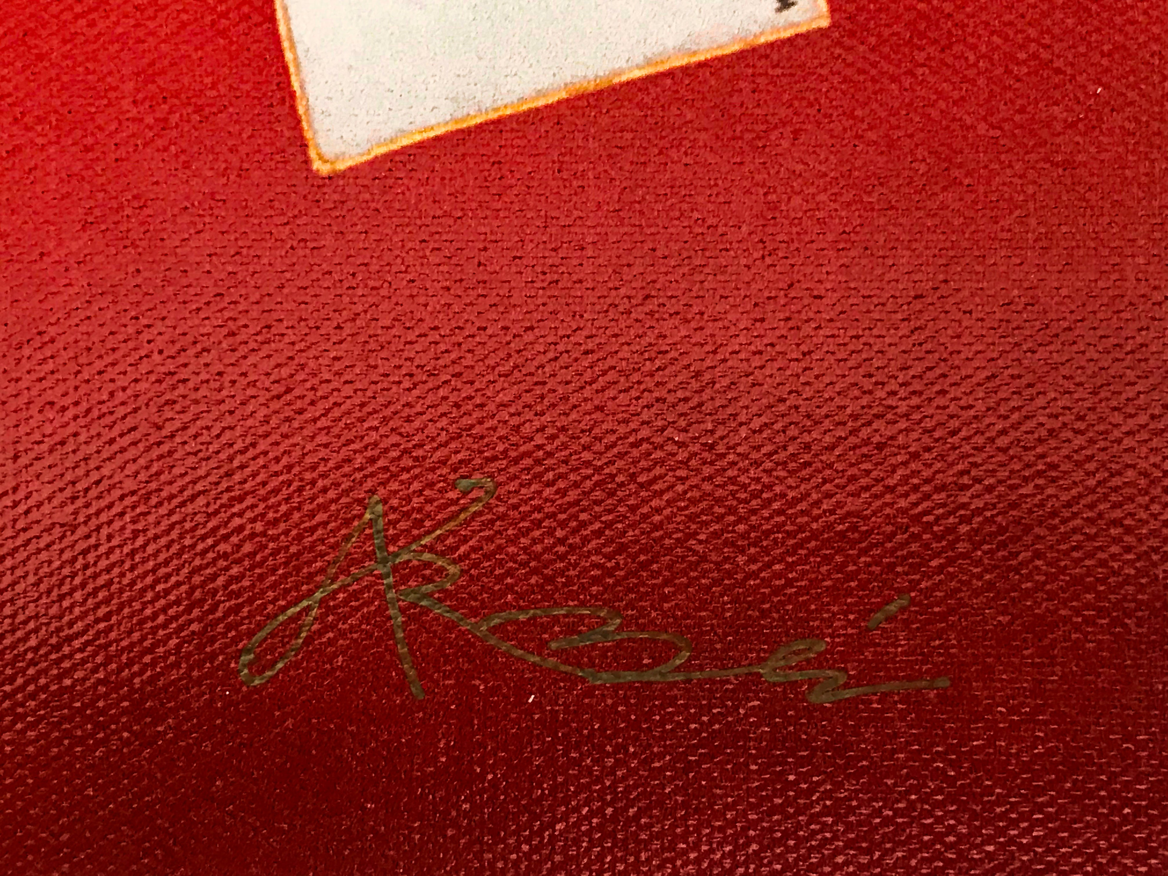 The Joker is Wild Arbe Ara Berberyan Canvas Giclée Print Artist Hand Signed and Numbered