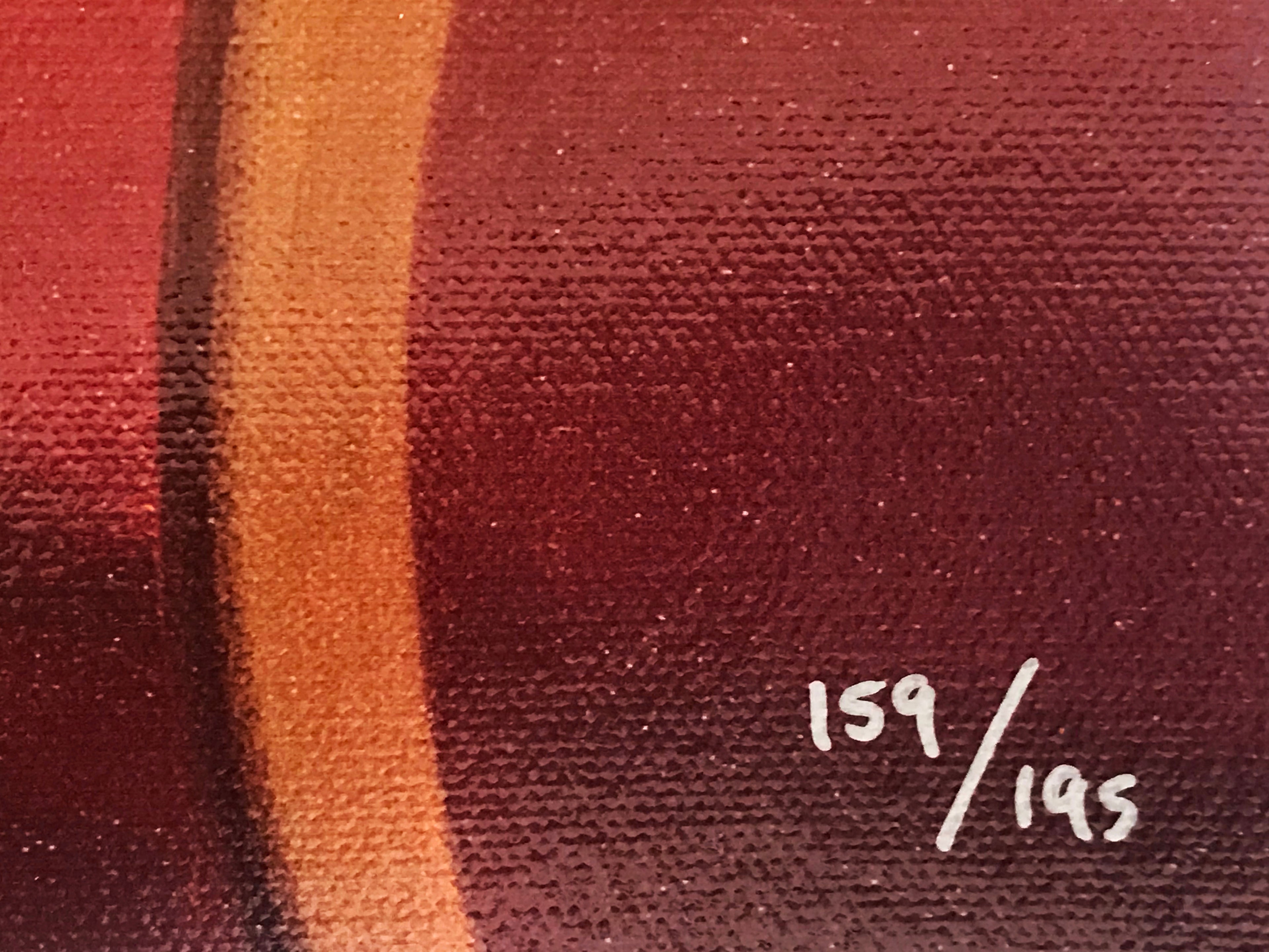 Reclined Read Carrie Graber Canvas Giclée Print Artist Hand Signed and Numbered