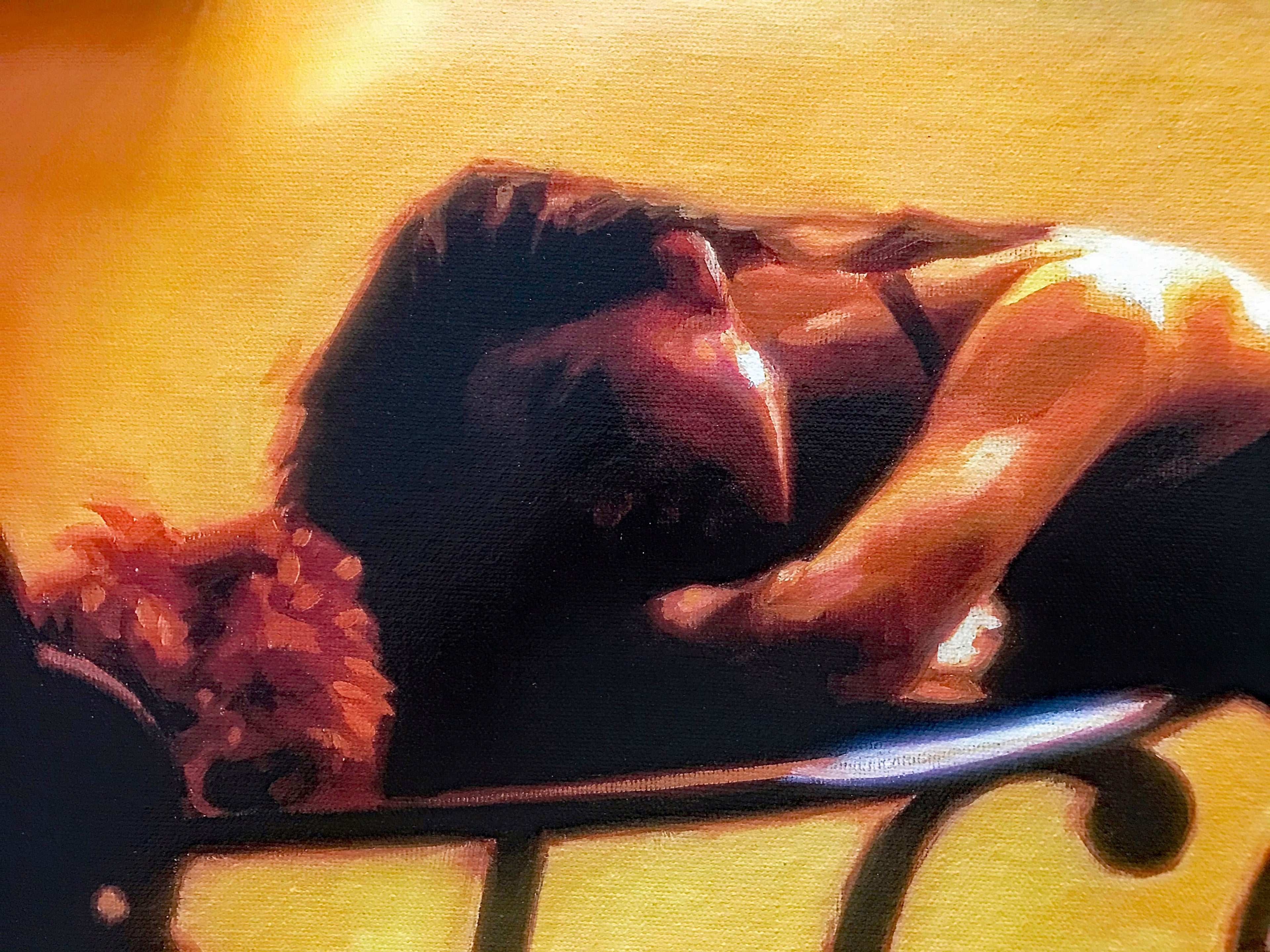 Restful Silhouette Carrie Graber Canvas Giclée Print Artist Hand Signed and Numbered