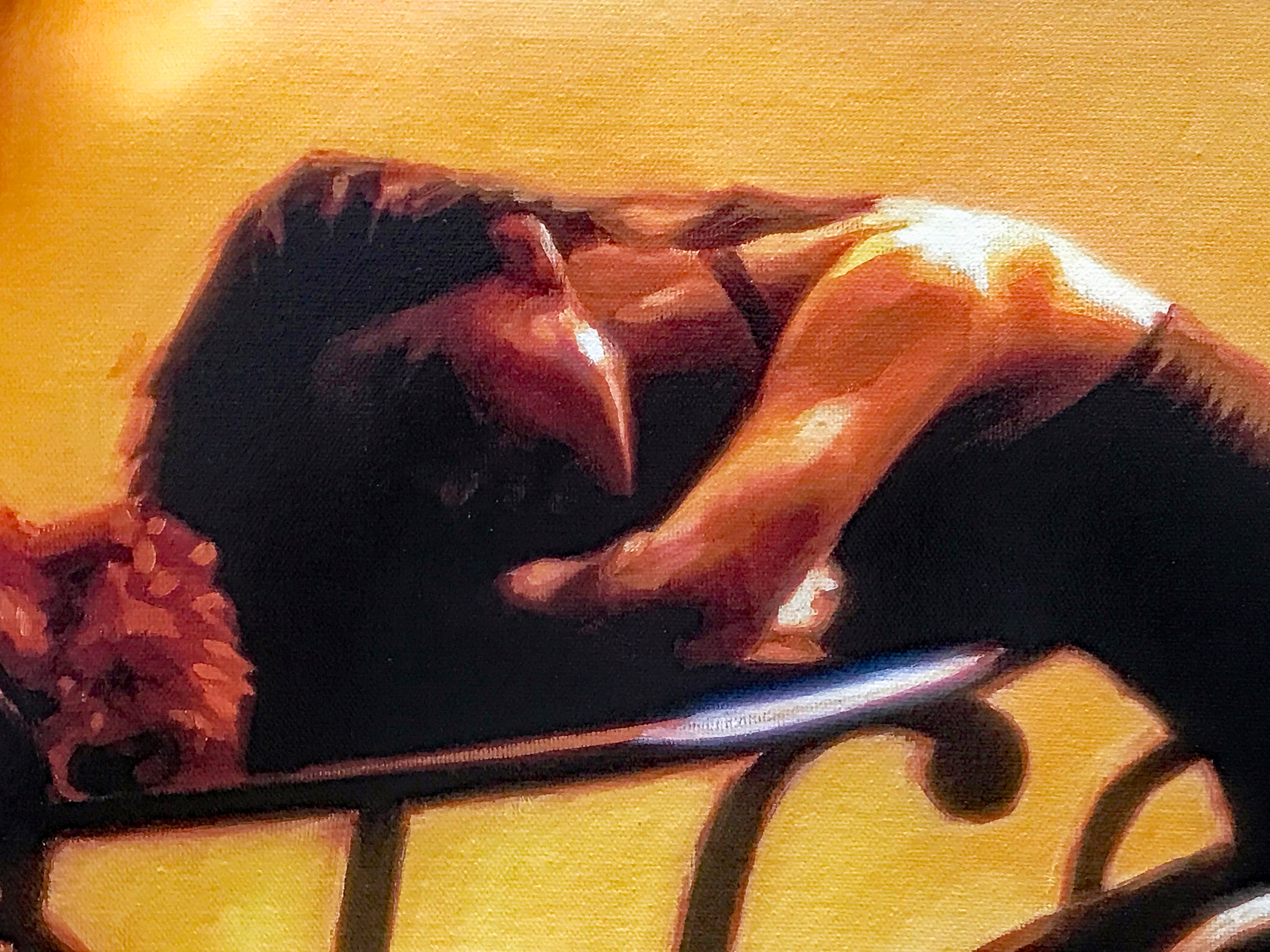 Restful Silhouette Carrie Graber Canvas Giclée Print Artist Hand Signed and Numbered
