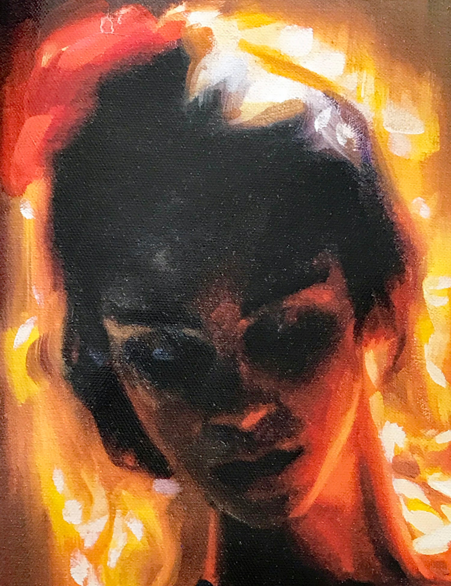 Halo Carrie Graber Canvas Giclée Print Artist Hand Signed and Numbered