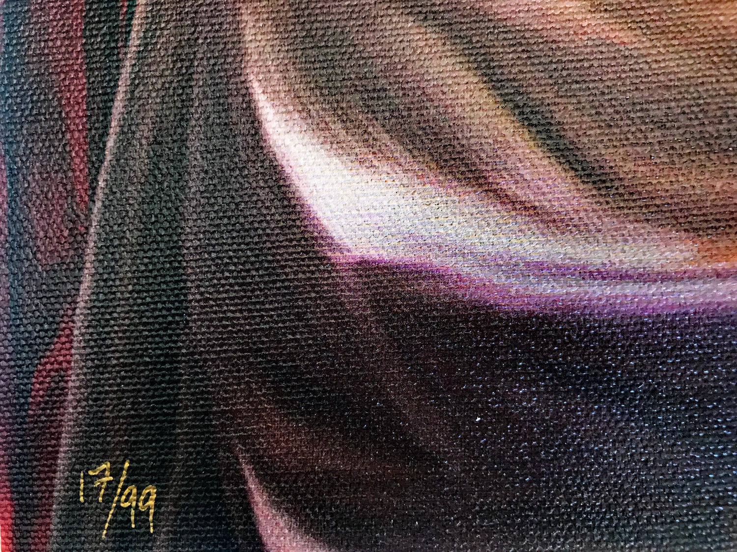 The Costume Ball Chris Dellorco Canvas Giclée Print Artist Hand Signed and Numbered