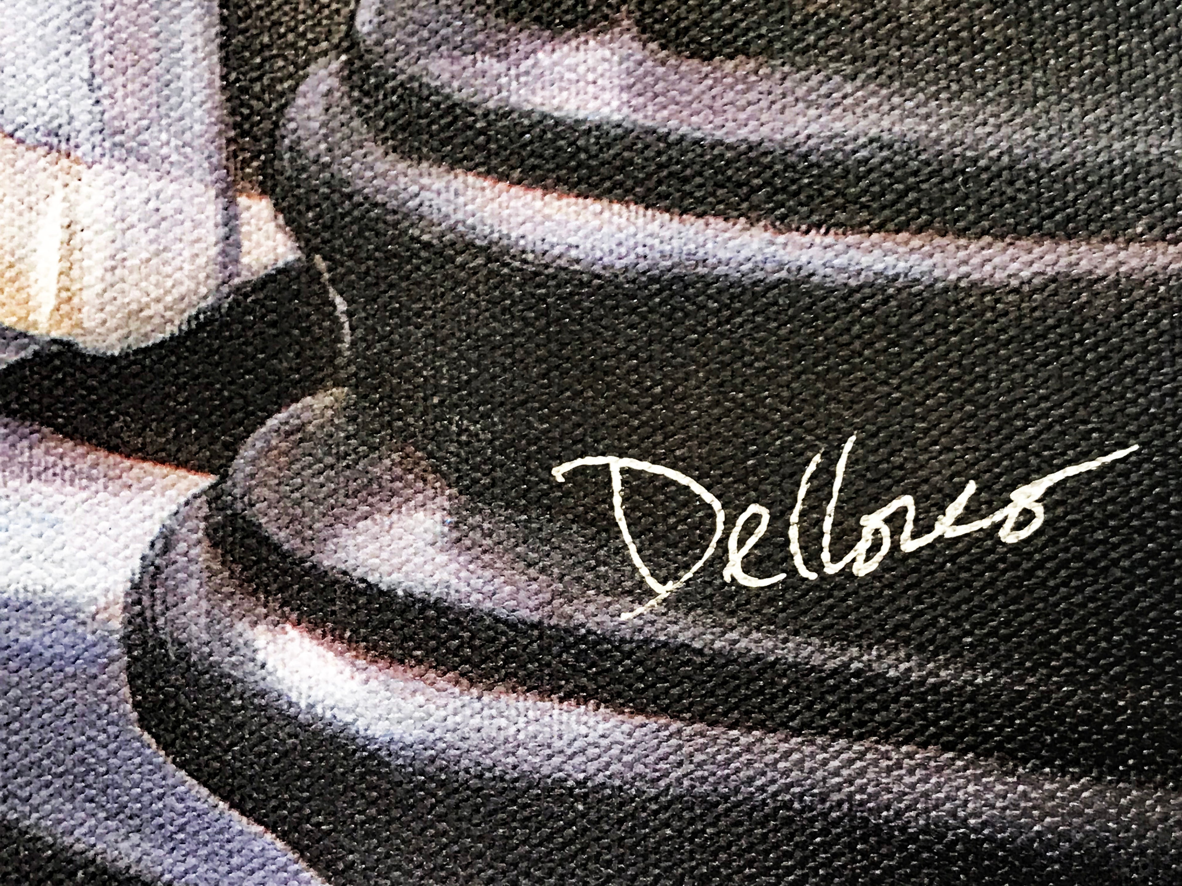 Longing Chris Dellorco Canvas Giclée Print Artist Hand Signed and Numbered