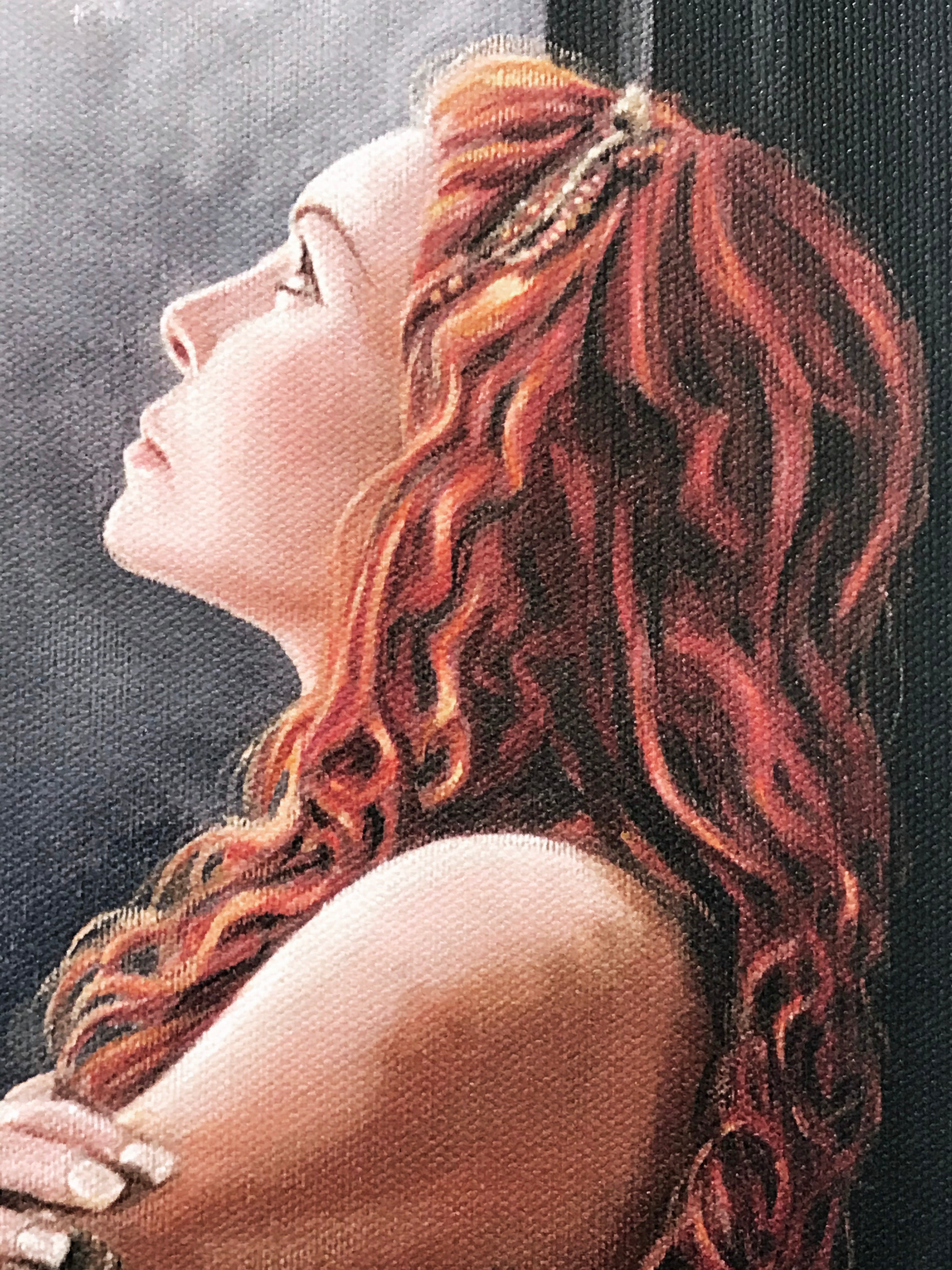 Longing Chris Dellorco Canvas Giclée Print Artist Hand Signed and Numbered