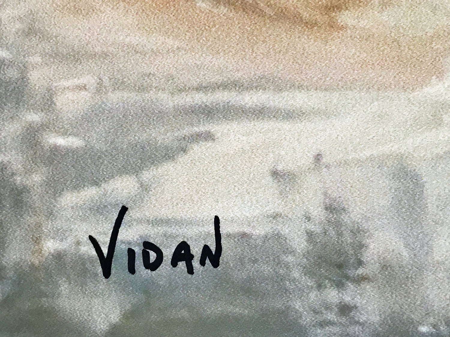 Untitled 9 Vidan Vittorio Dangelico Giclée Print Artist Hand Signed and Numbered