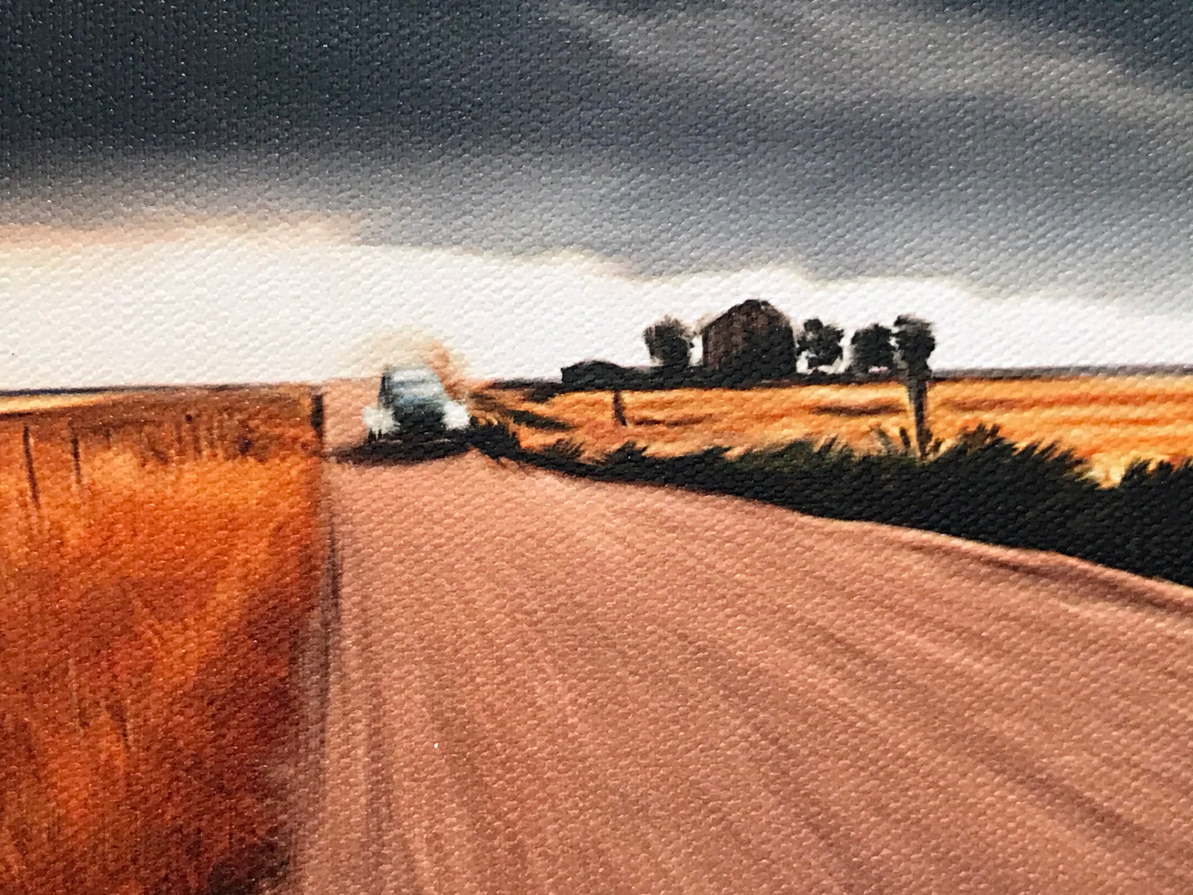 Waiting Chris Dellorco Canvas Giclée Print Artist Hand Signed and Numbered