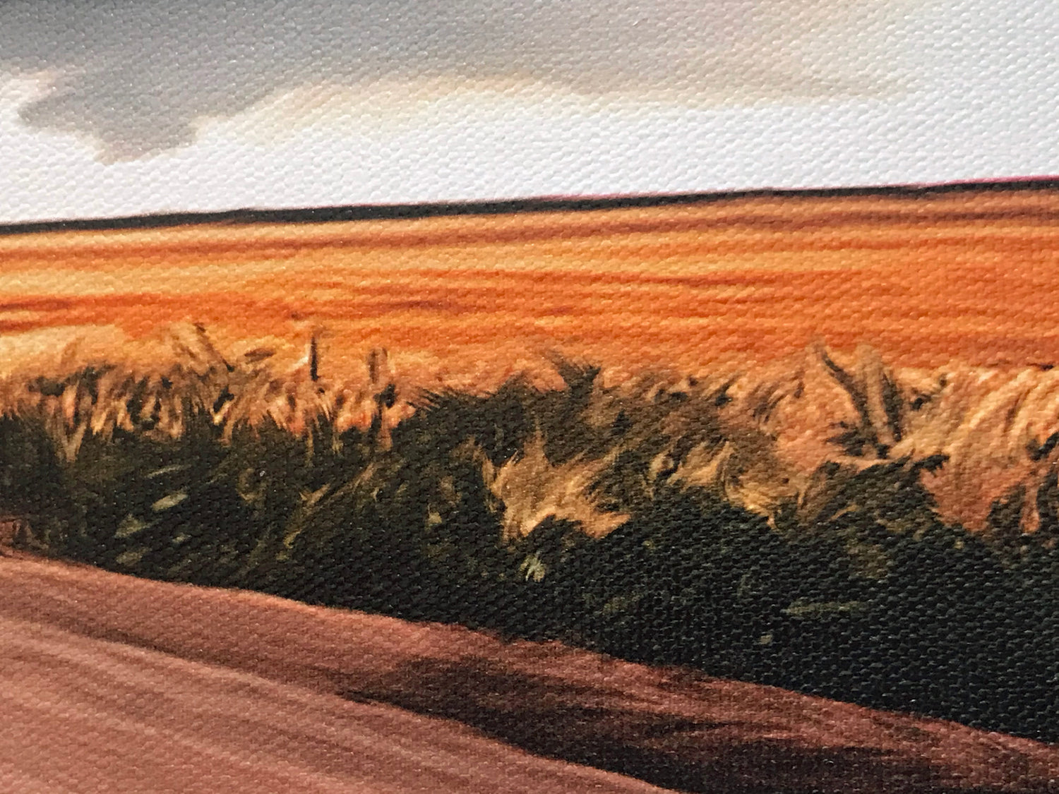 Waiting Chris Dellorco Canvas Giclée Print Artist Hand Signed and Numbered