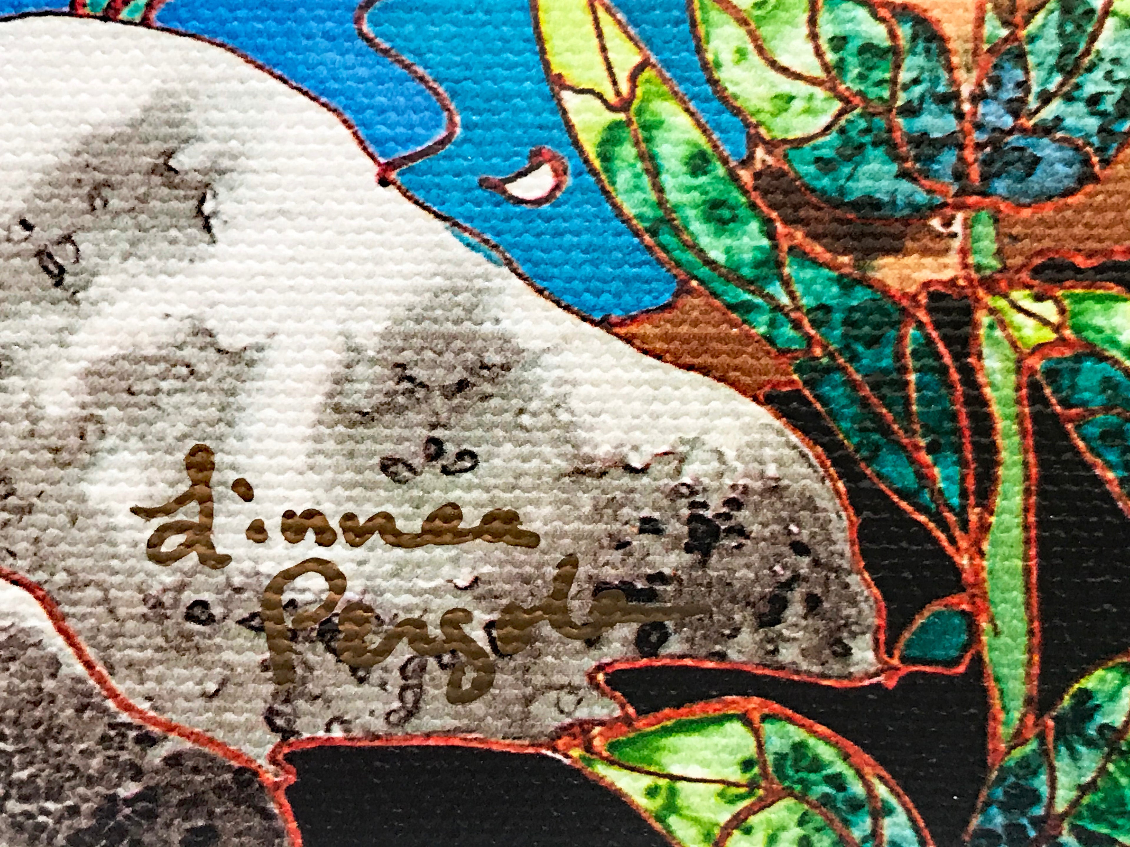 Spring in NYC Linnea Pergola Canvas Giclée Print Artist Hand Signed and Numbered