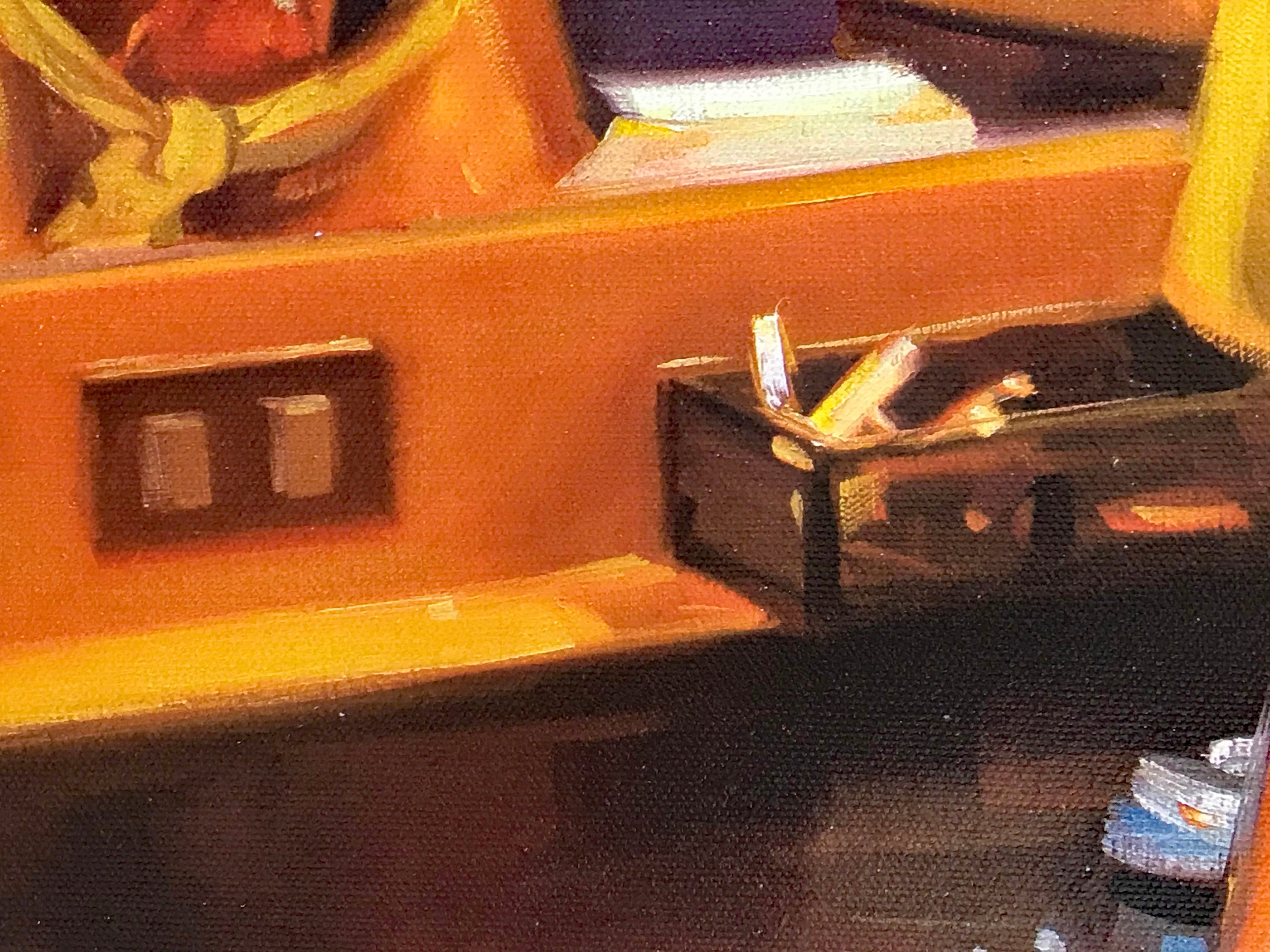 Backstage Carrie Graber Canvas Giclée Print Artist Hand Signed and Numbered