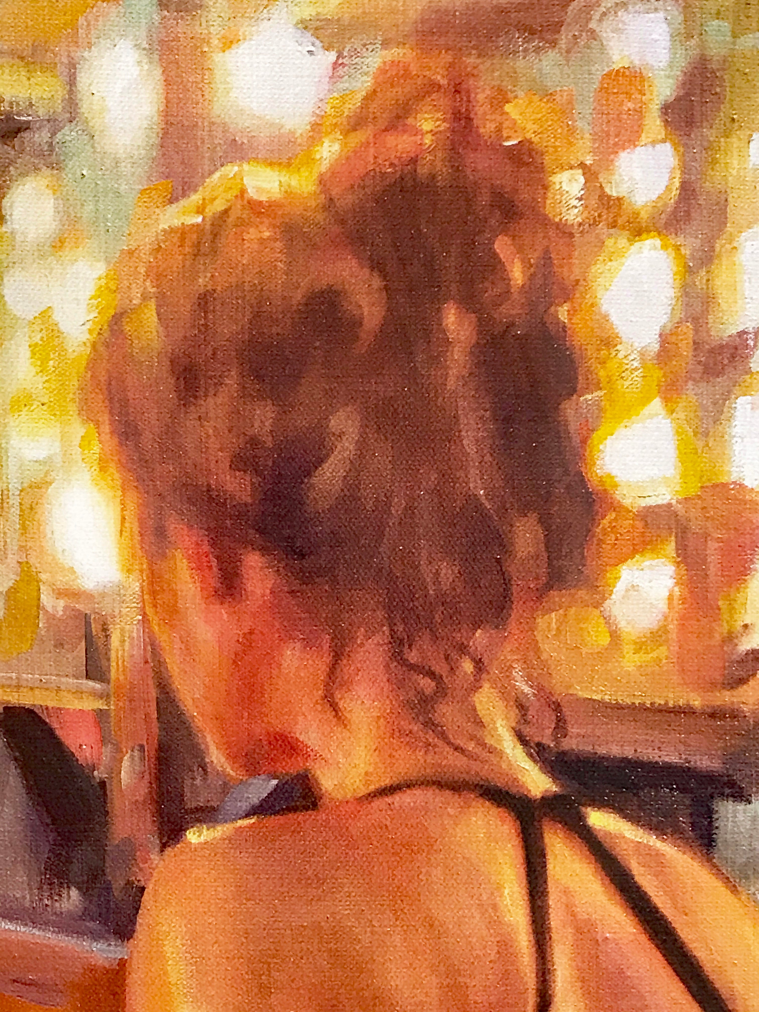 Backstage Carrie Graber Canvas Giclée Print Artist Hand Signed and Numbered