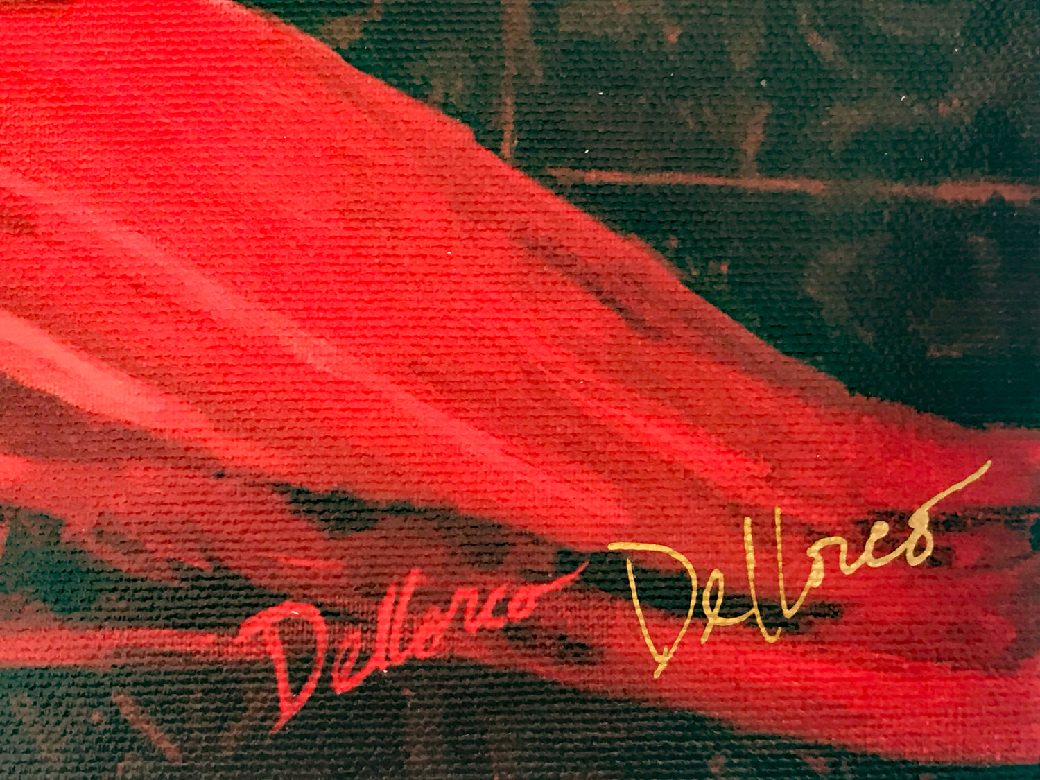 Dreamer Chris Dellorco Canvas Giclée Print Artist Hand Signed and Numbered