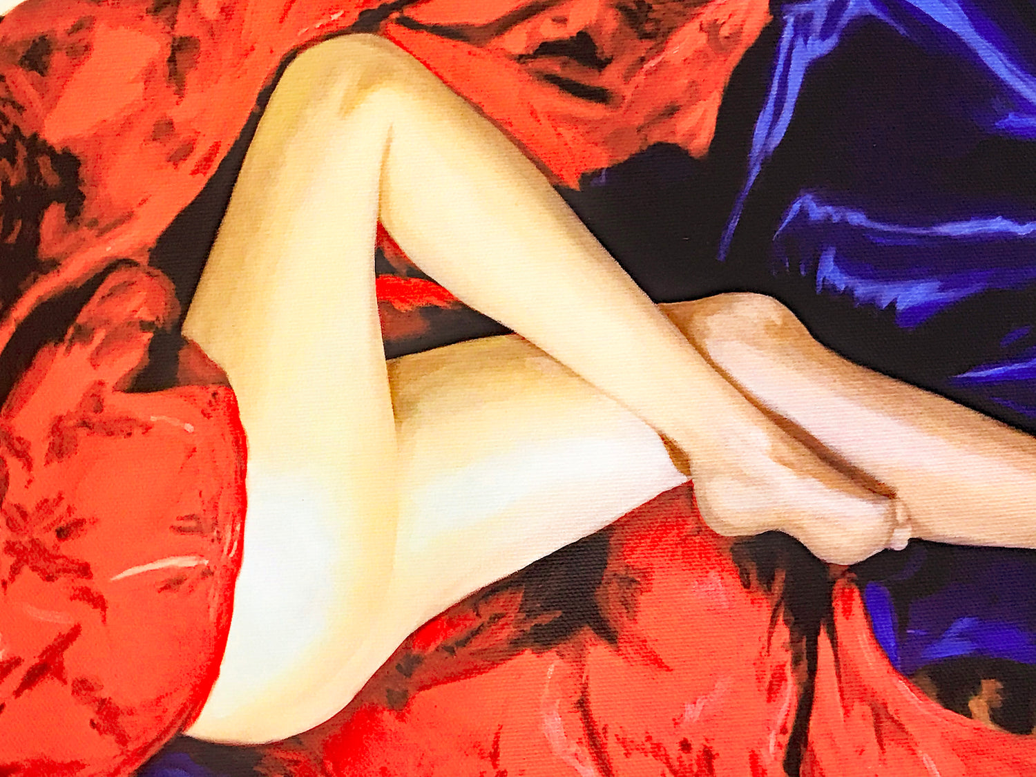 Dreamer Chris Dellorco Canvas Giclée Print Artist Hand Signed and Numbered