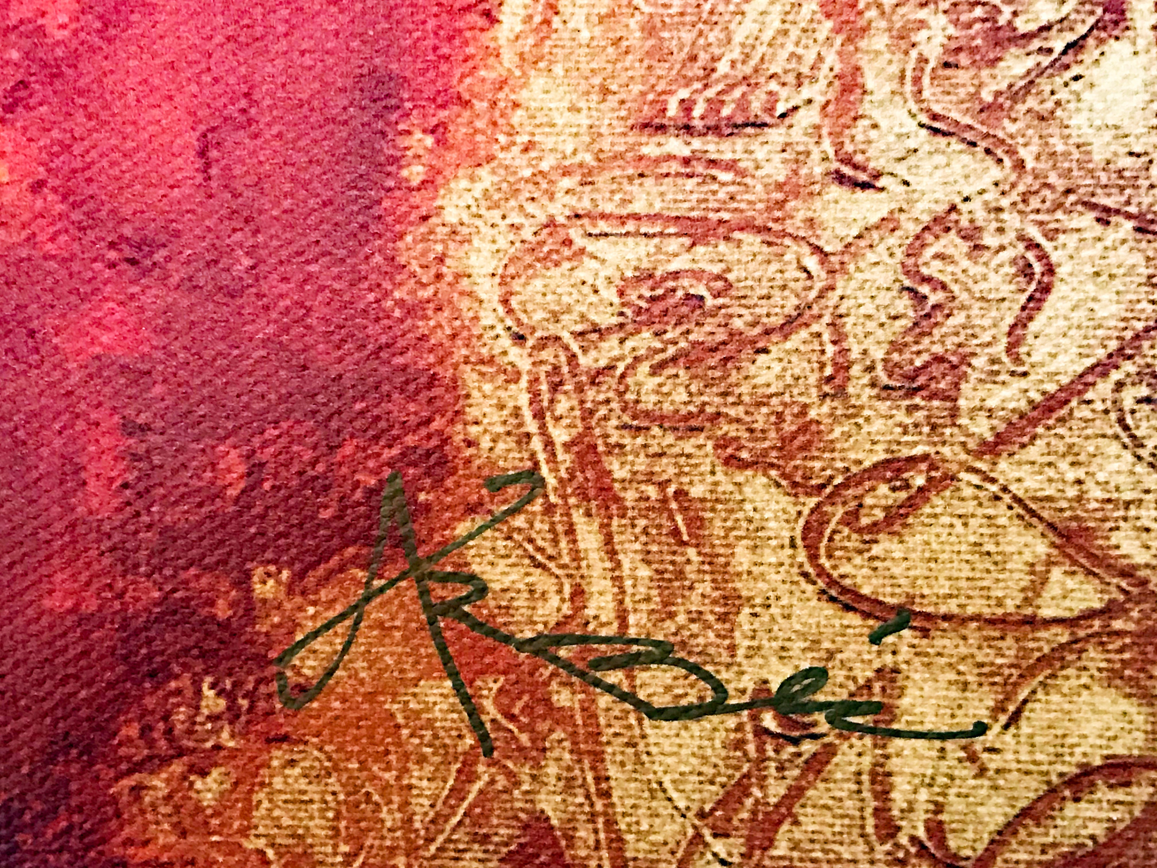 My Best Friend Arbe Ara Berberyan Canvas Giclée Print Artist Hand Signed and Numbered