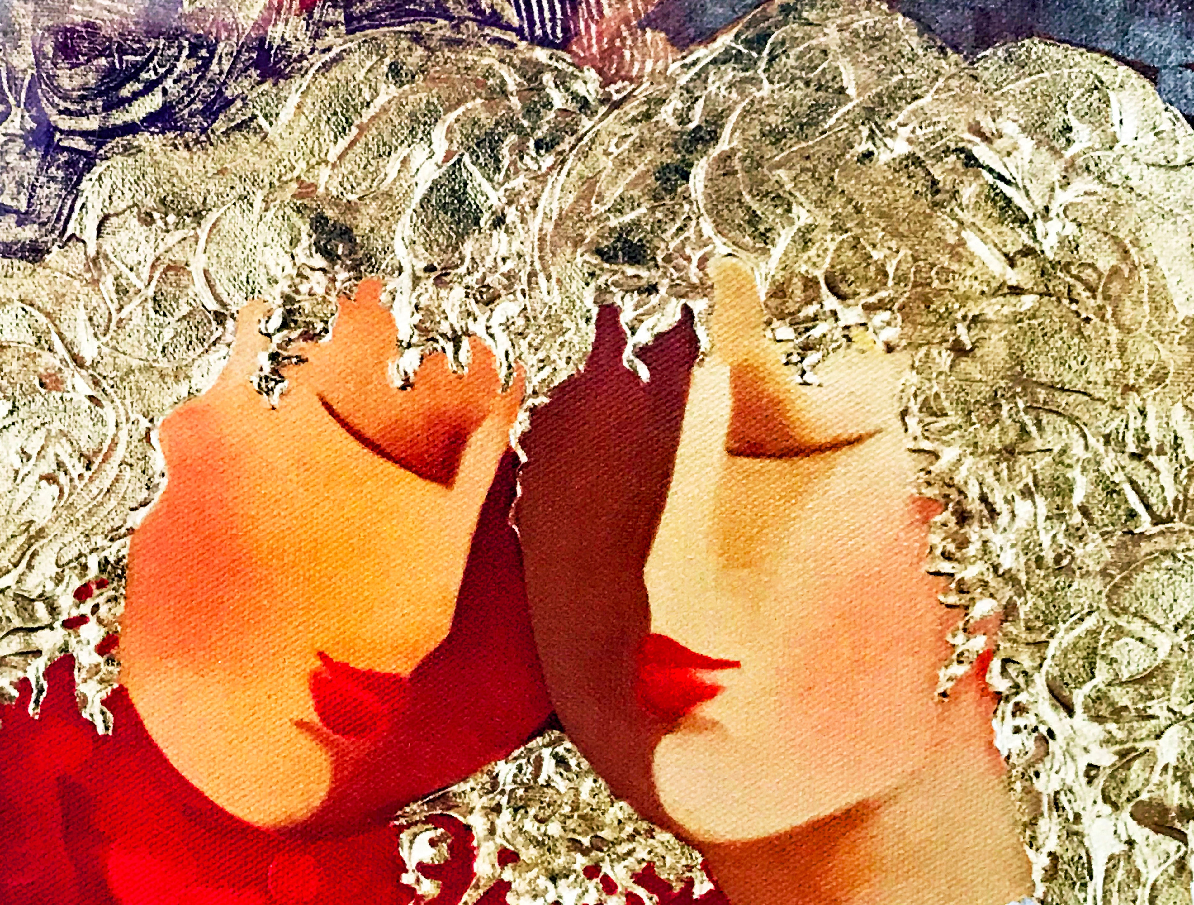 My Best Friend Arbe Ara Berberyan Canvas Giclée Print Artist Hand Signed and Numbered