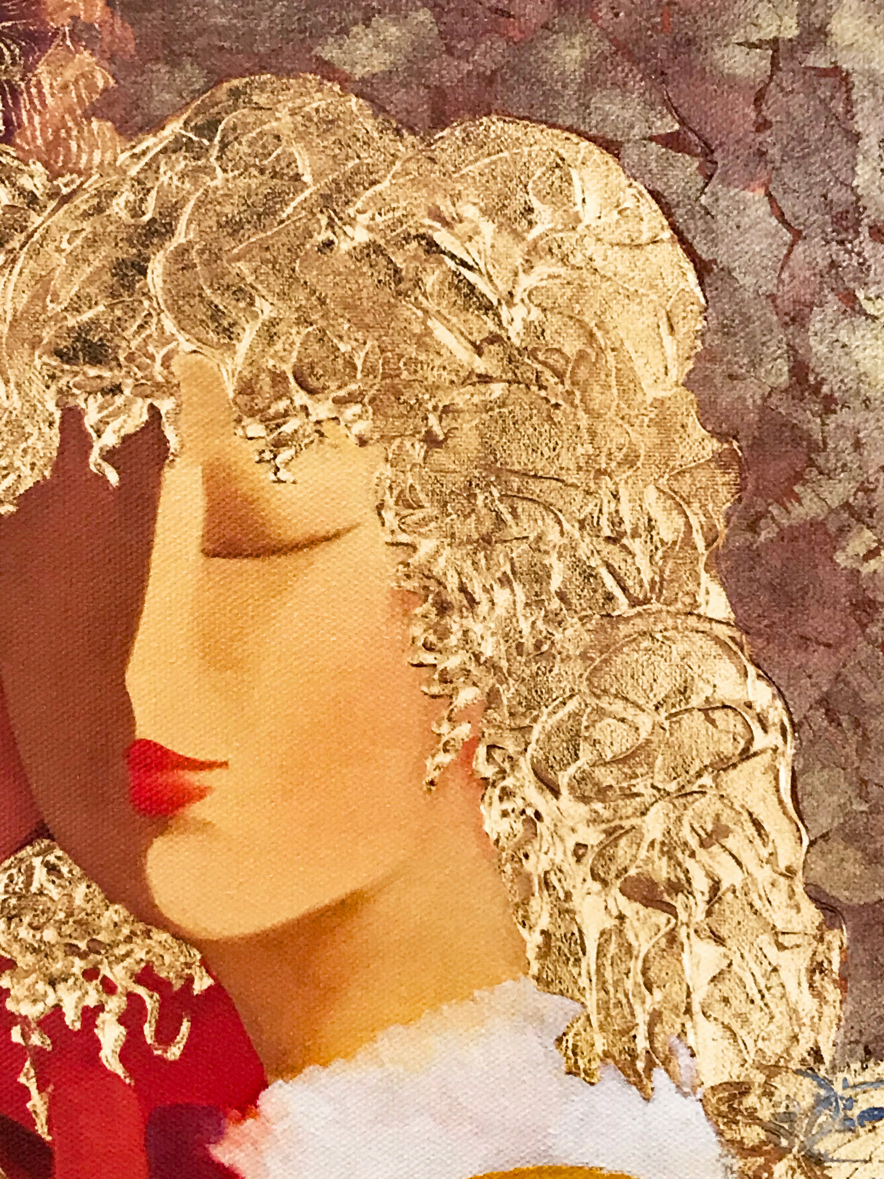 My Best Friend Arbe Ara Berberyan Canvas Giclée Print Artist Hand Signed and Numbered