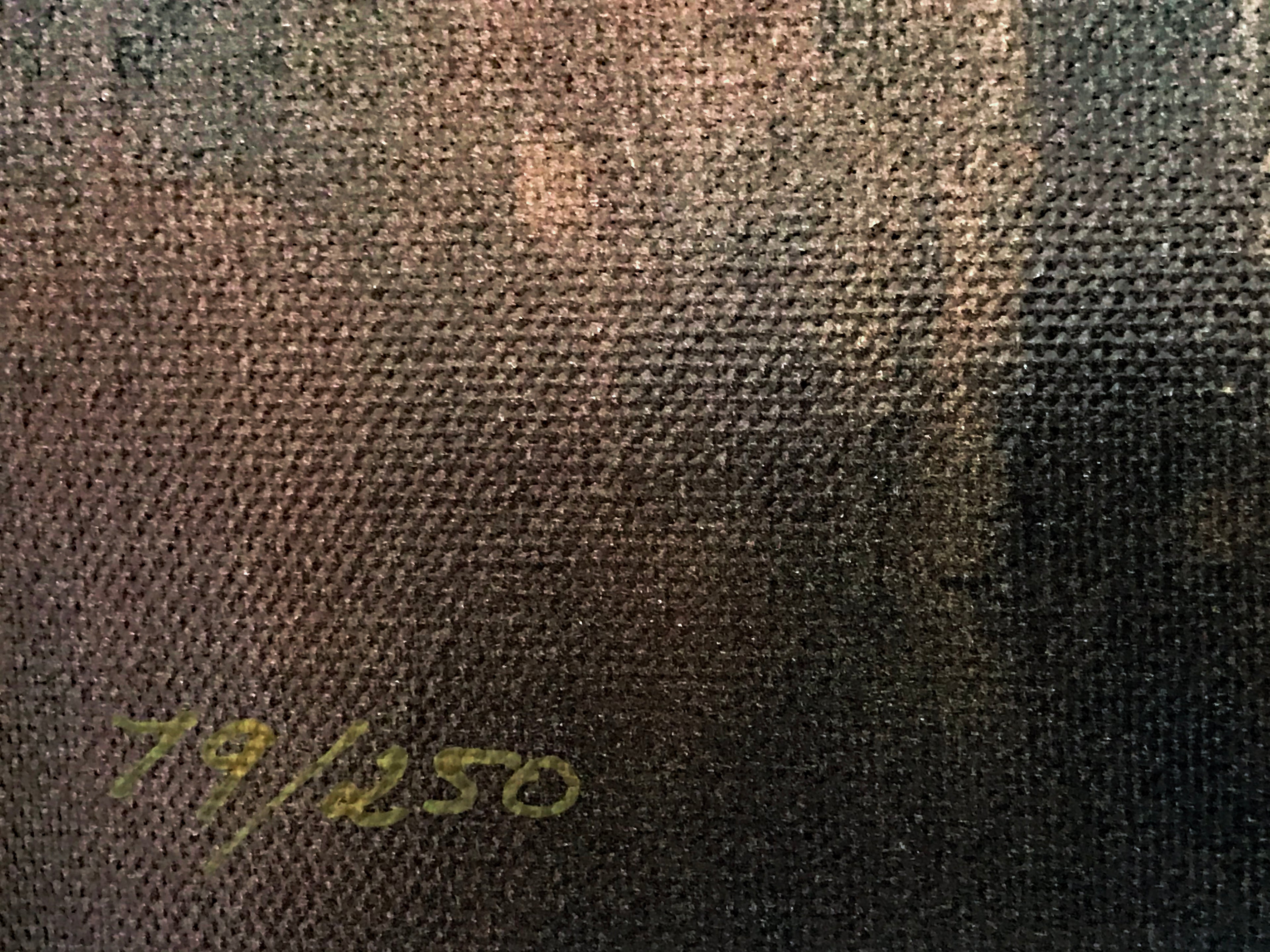 Secret Love Arbe Ara Berberyan Canvas Giclée Print Artist Hand Signed and Numbered