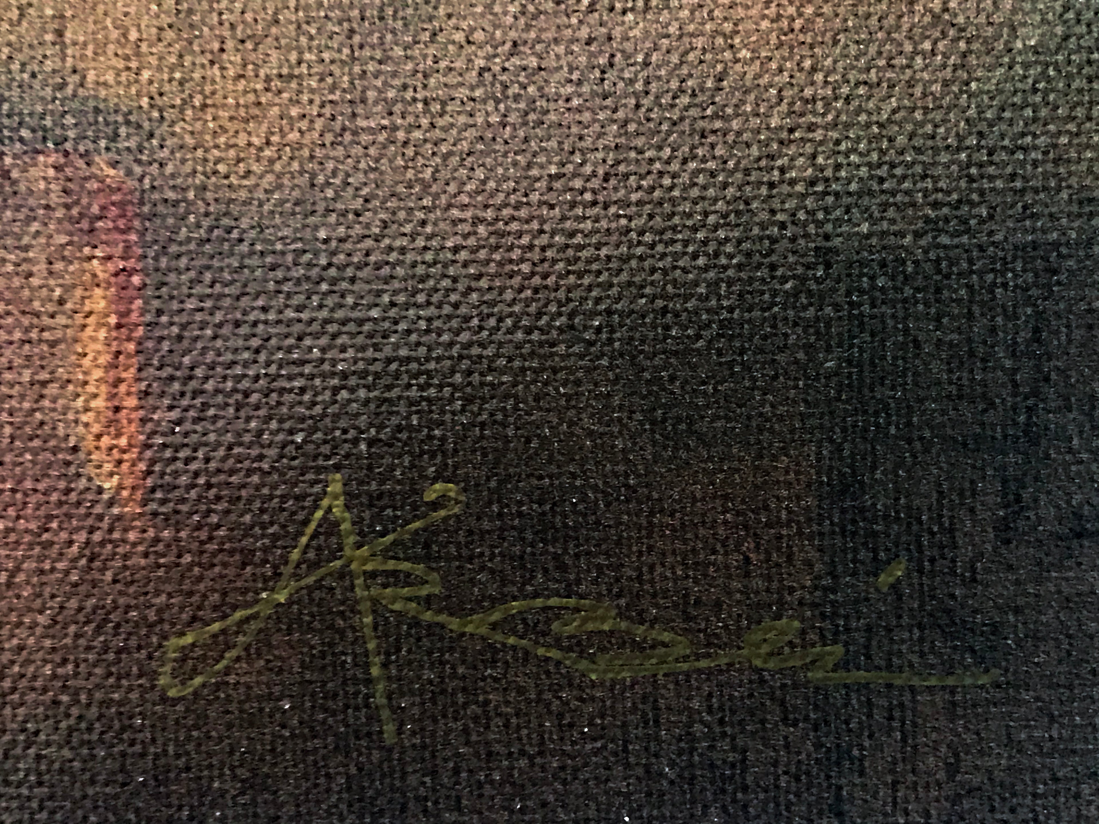 Secret Love Arbe Ara Berberyan Canvas Giclée Print Artist Hand Signed and Numbered