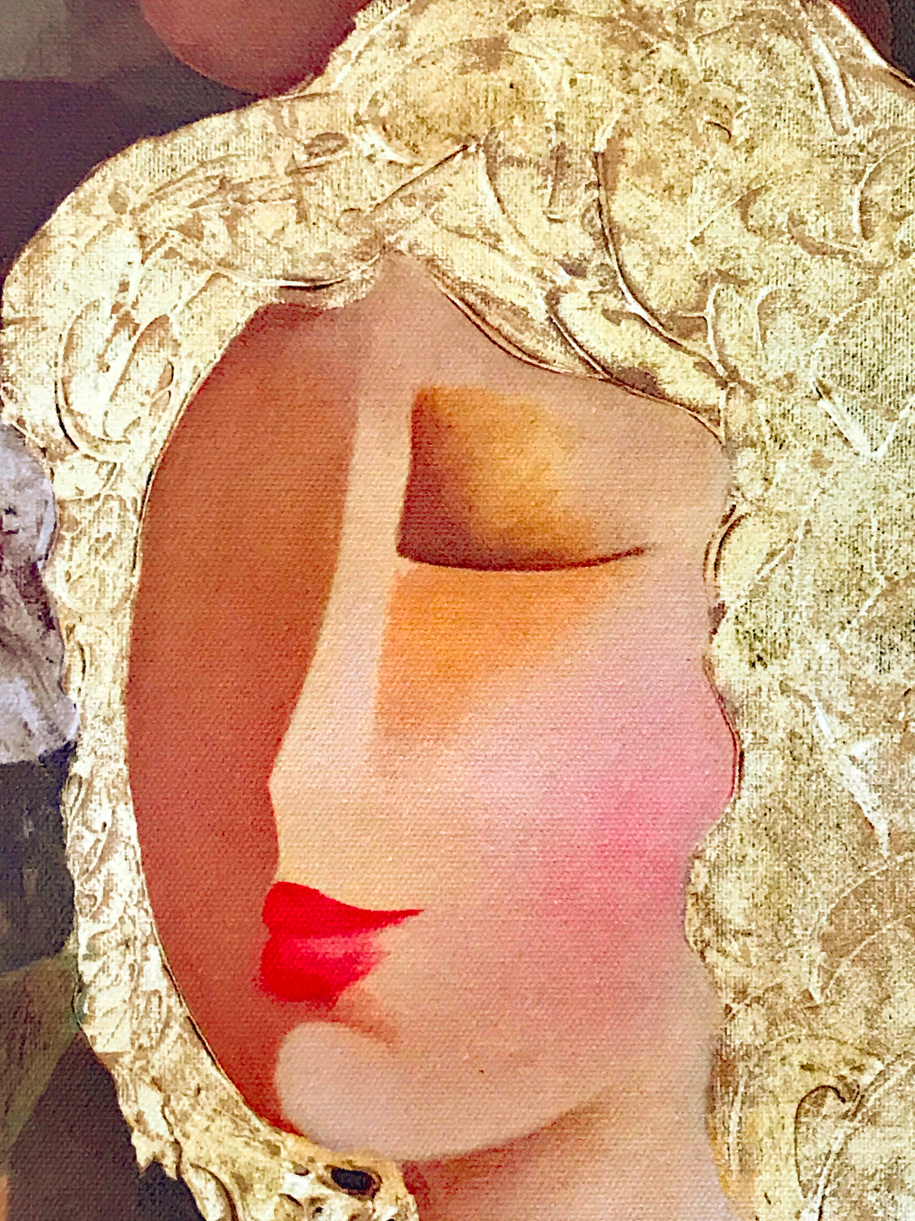 Secret Love Arbe Ara Berberyan Canvas Giclée Print Artist Hand Signed and Numbered