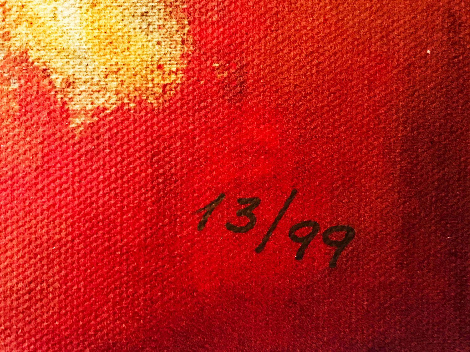 Cupids Plan Their Ace Ara Arbe Berberyan Artist Hand Embellished Canvas Giclée Print Signed and Numbered