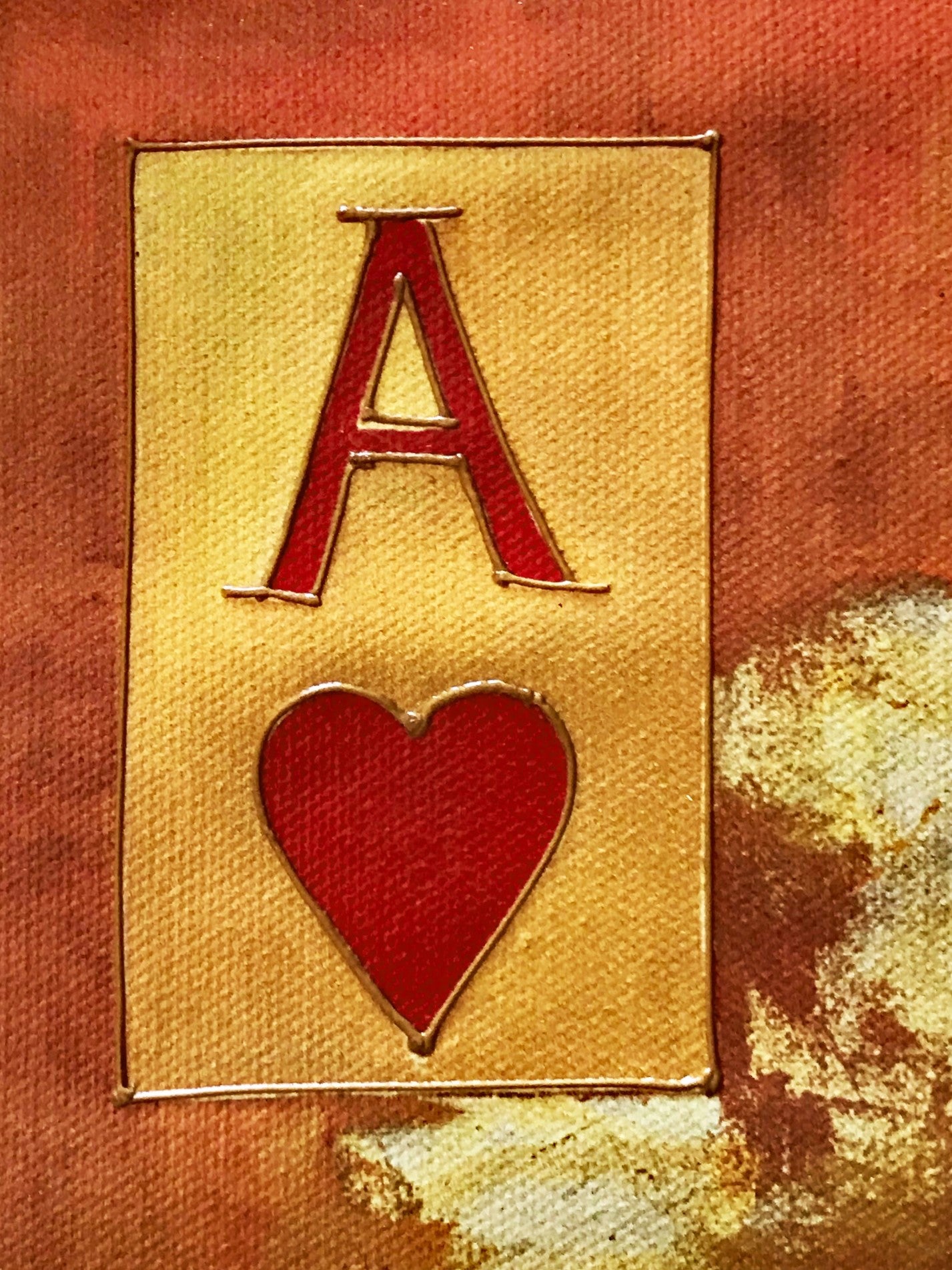 Cupids Plan Their Ace Ara Arbe Berberyan Artist Hand Embellished Canvas Giclée Print Signed and Numbered