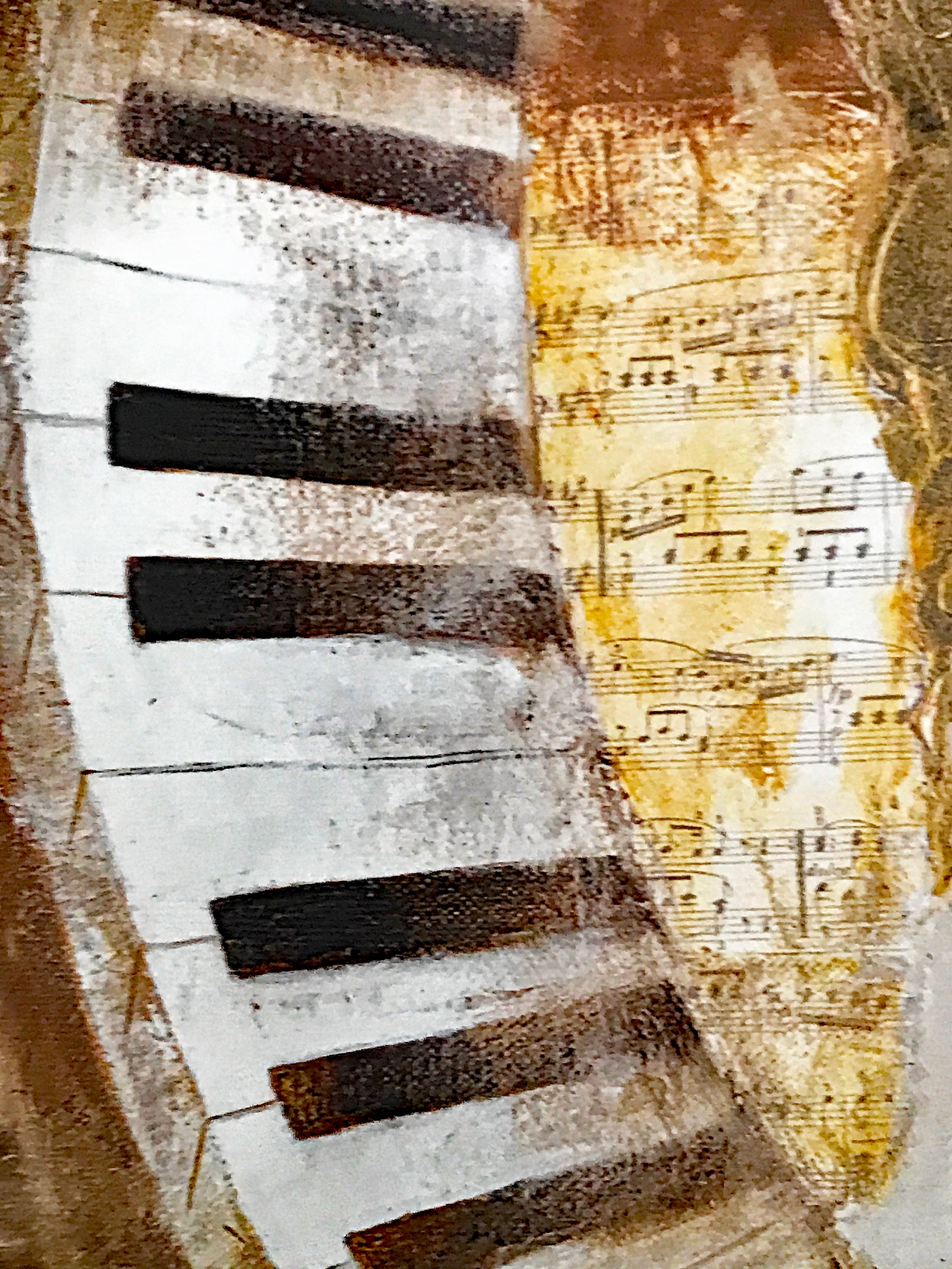 Sonata for Her Arbe Ara Berberyan Canvas Giclée Print Artist Hand Signed and Numbered