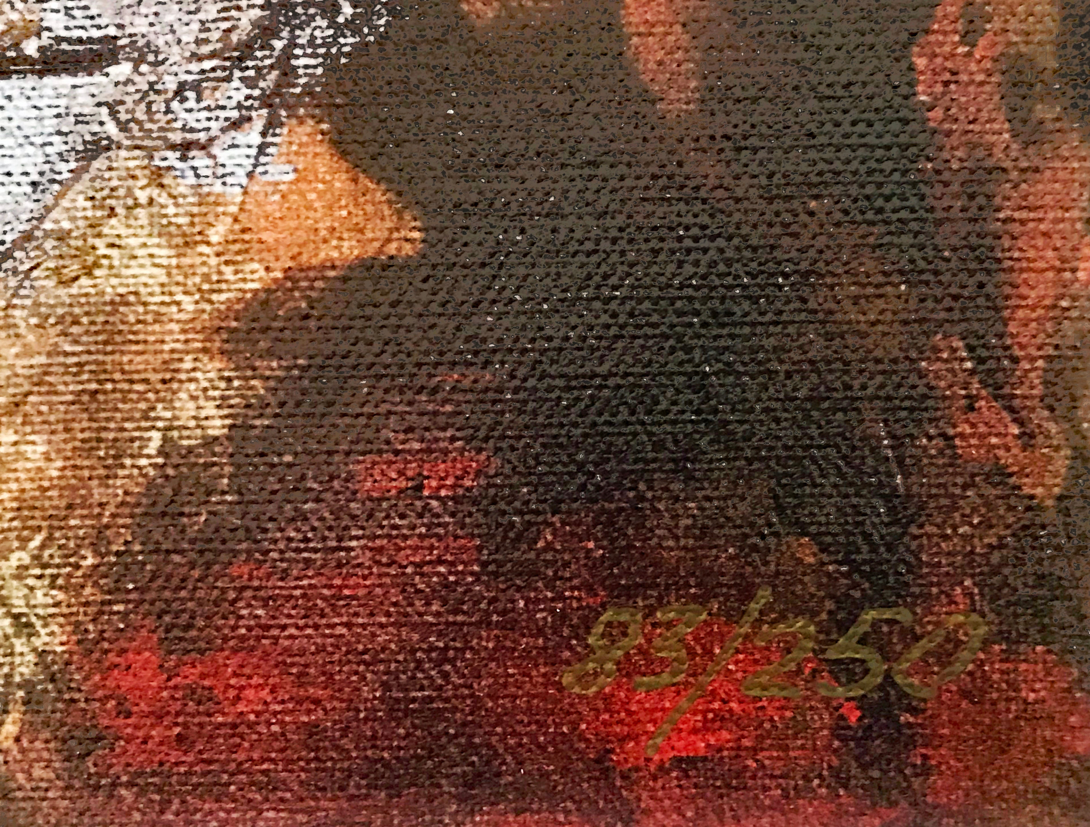 Mystery of the Night Arbe Ara Berberyan Canvas Giclée Print Artist Hand Signed and Numbered