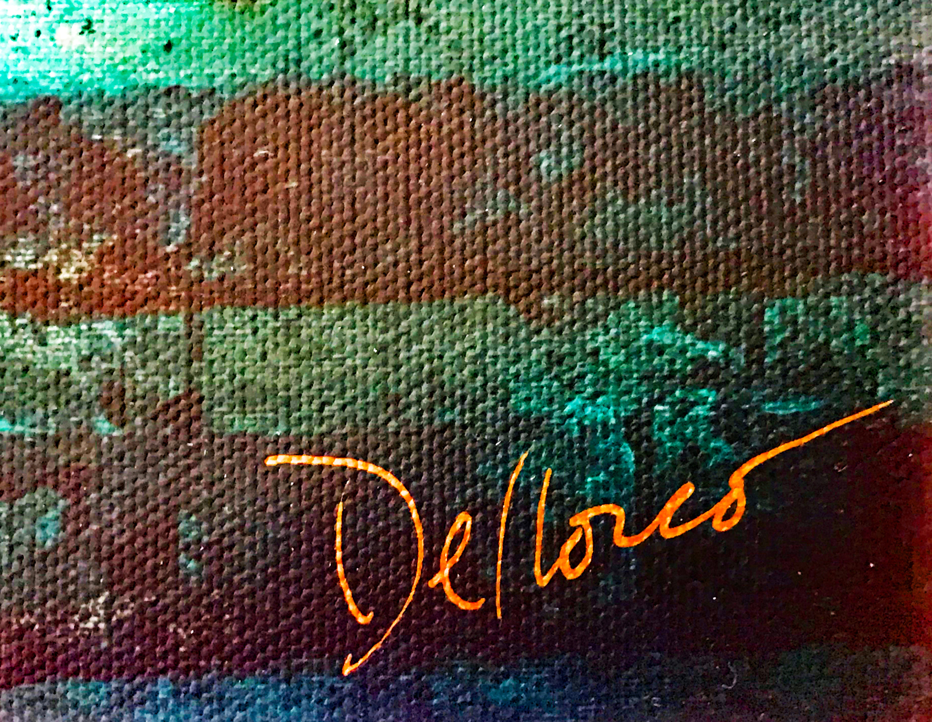 Alone With You Chris Dellorco Canvas Giclée Print Artist Hand Signed and Numbered