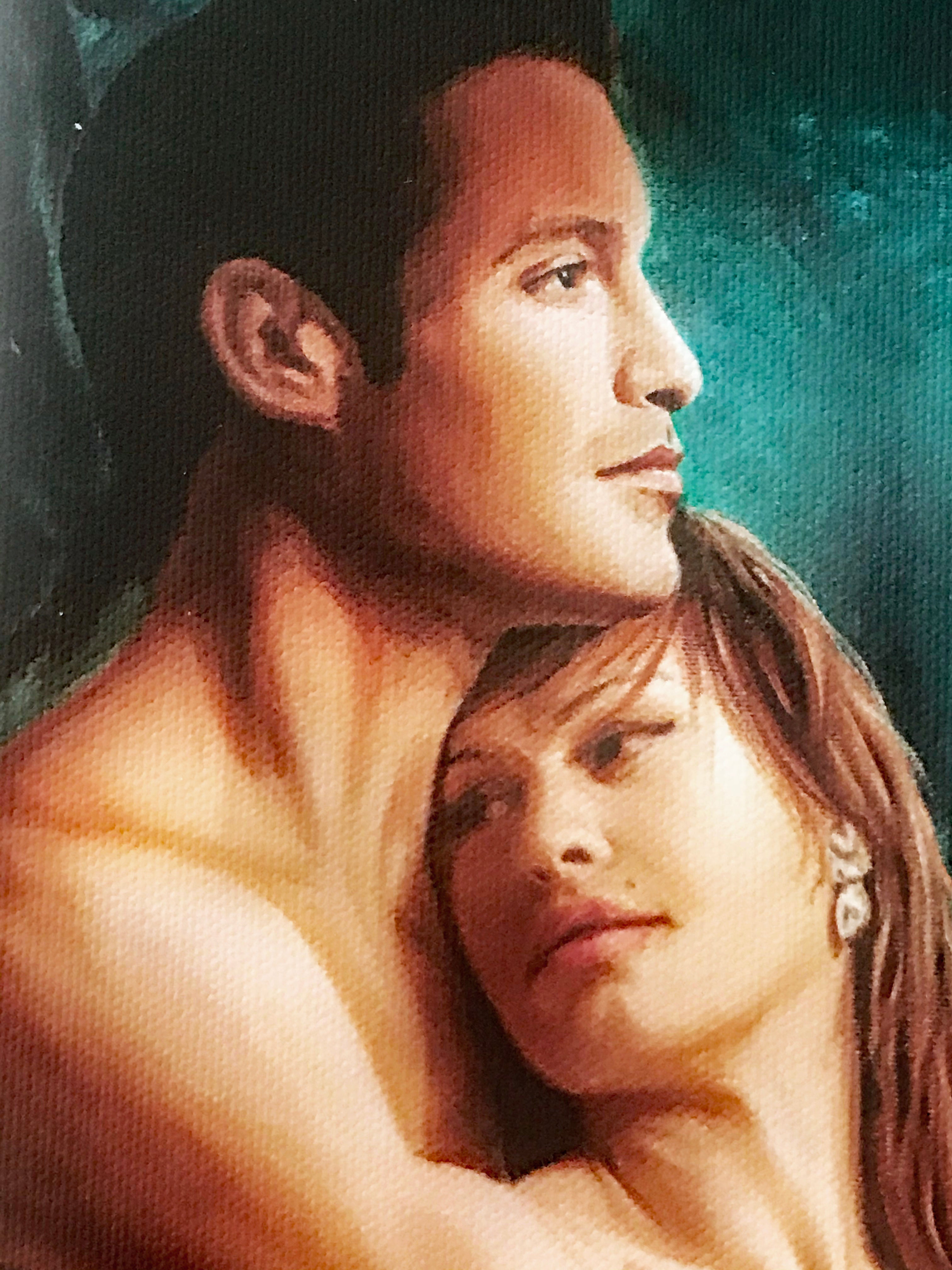 Alone With You Chris Dellorco Canvas Giclée Print Artist Hand Signed and Numbered