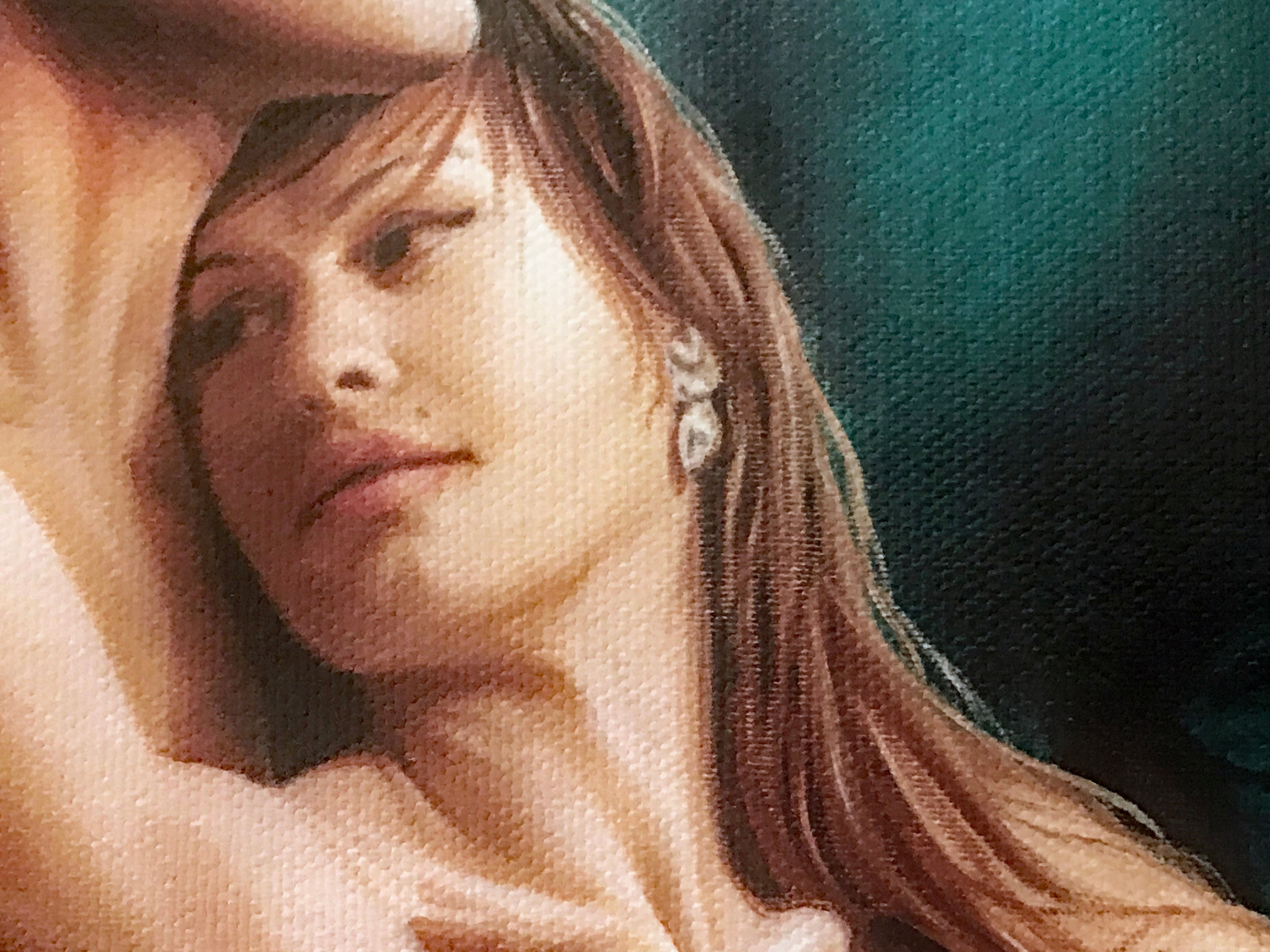 Alone With You Chris Dellorco Canvas Giclée Print Artist Hand Signed and Numbered