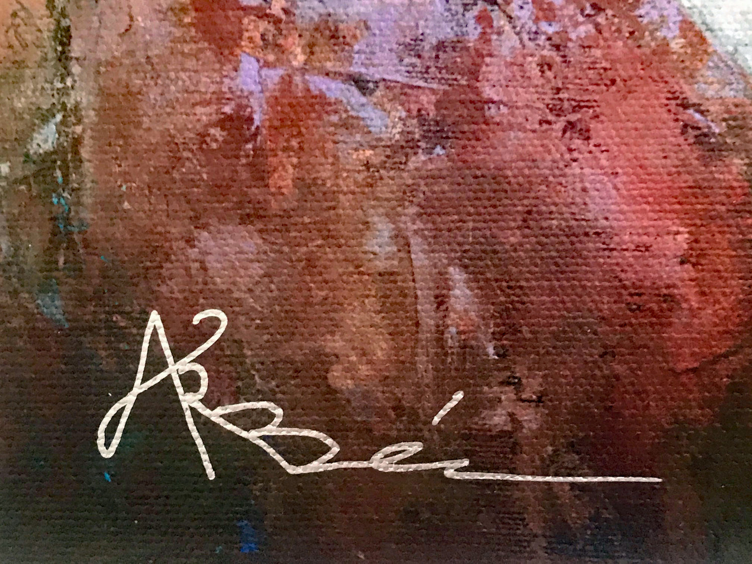 Violin Construction Arbe Ara Berberyan Canvas Giclée Print Artist Hand Signed and Numbered