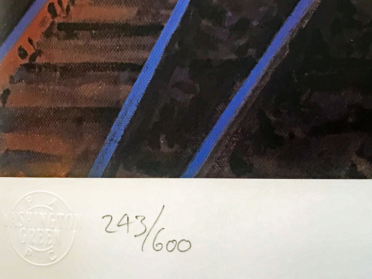 Snow Hill Sunset John Austin Lithograph Print Artist Hand Signed and Numbered