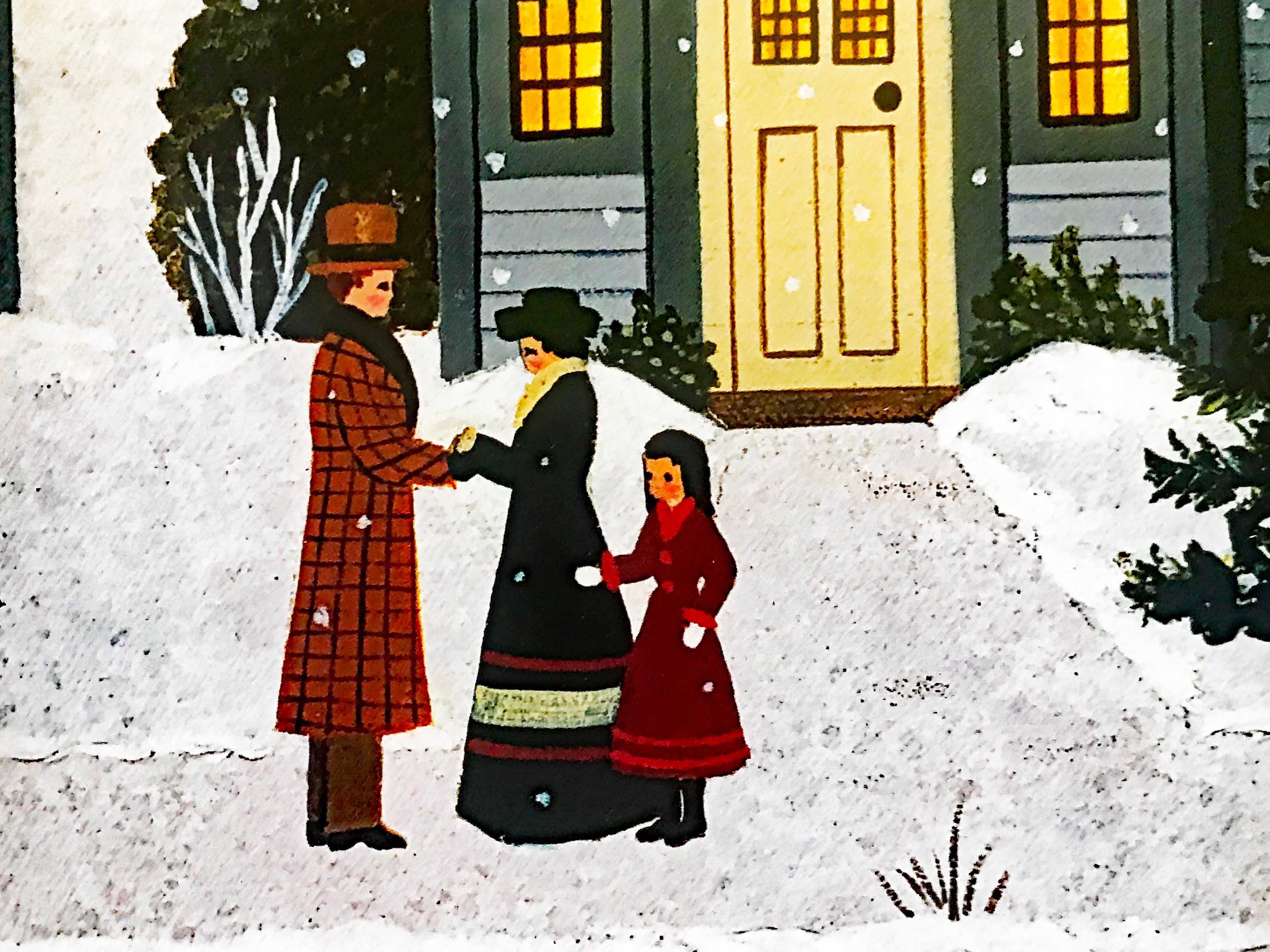 Innocent Times Jane Wooster Scott Lithograph Print Artist Hand Signed and Numbered