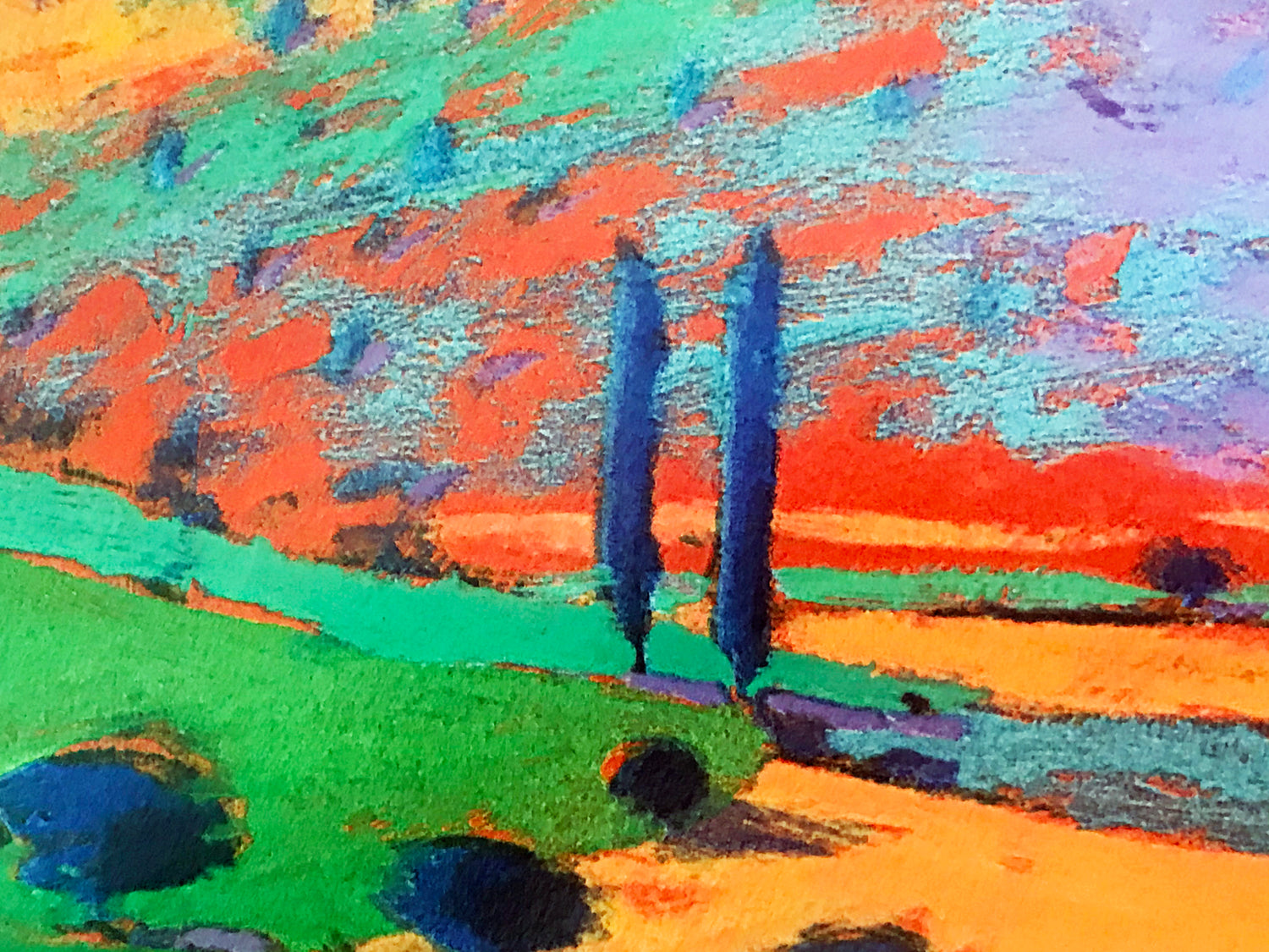 The Hill Paul Powis Artist Proof Serigraph Print Hand Signed and AP Numbered