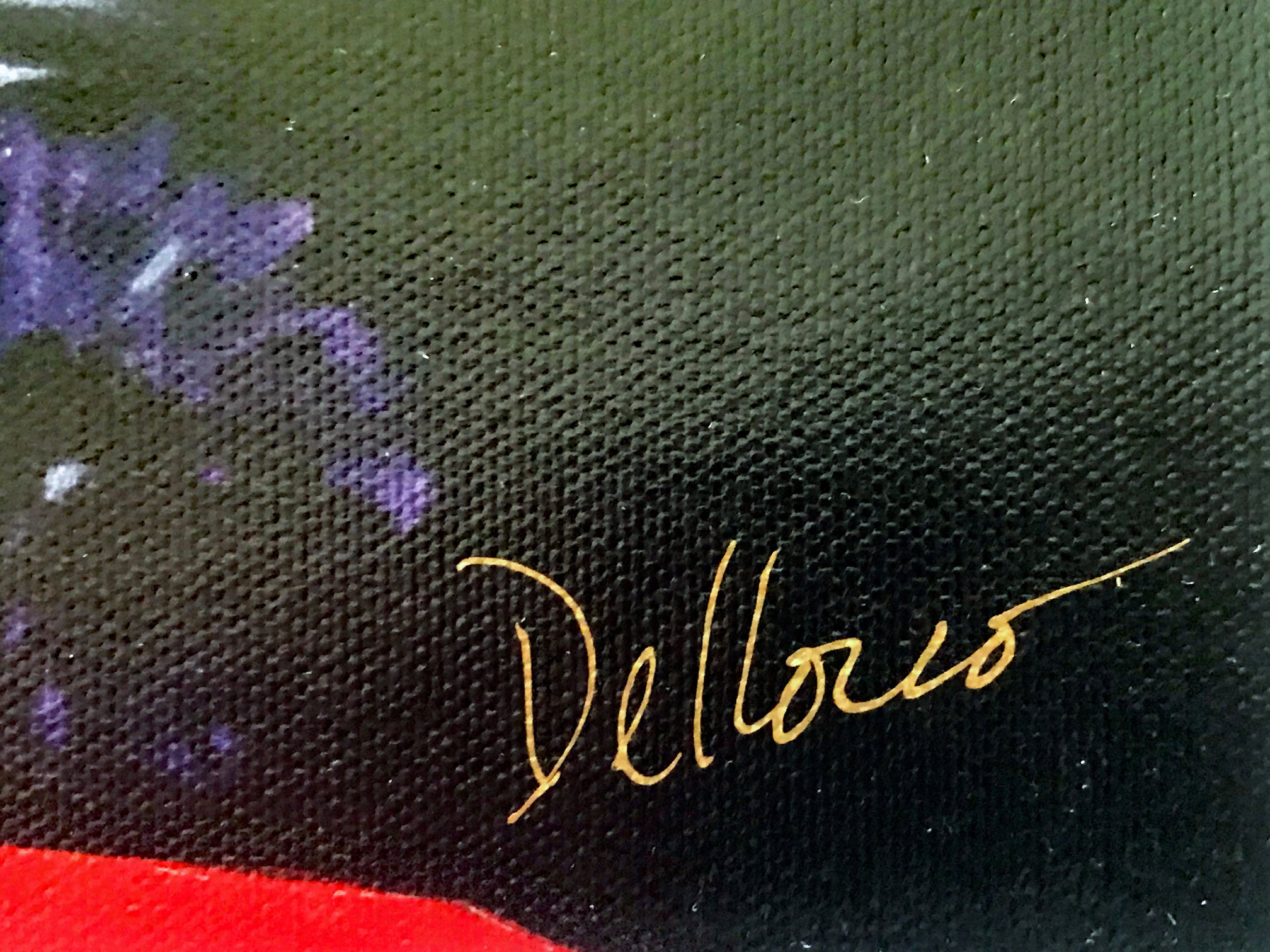 Vanished Chris Dellorco Canvas Giclée Print Artist Hand Signed and Numbered