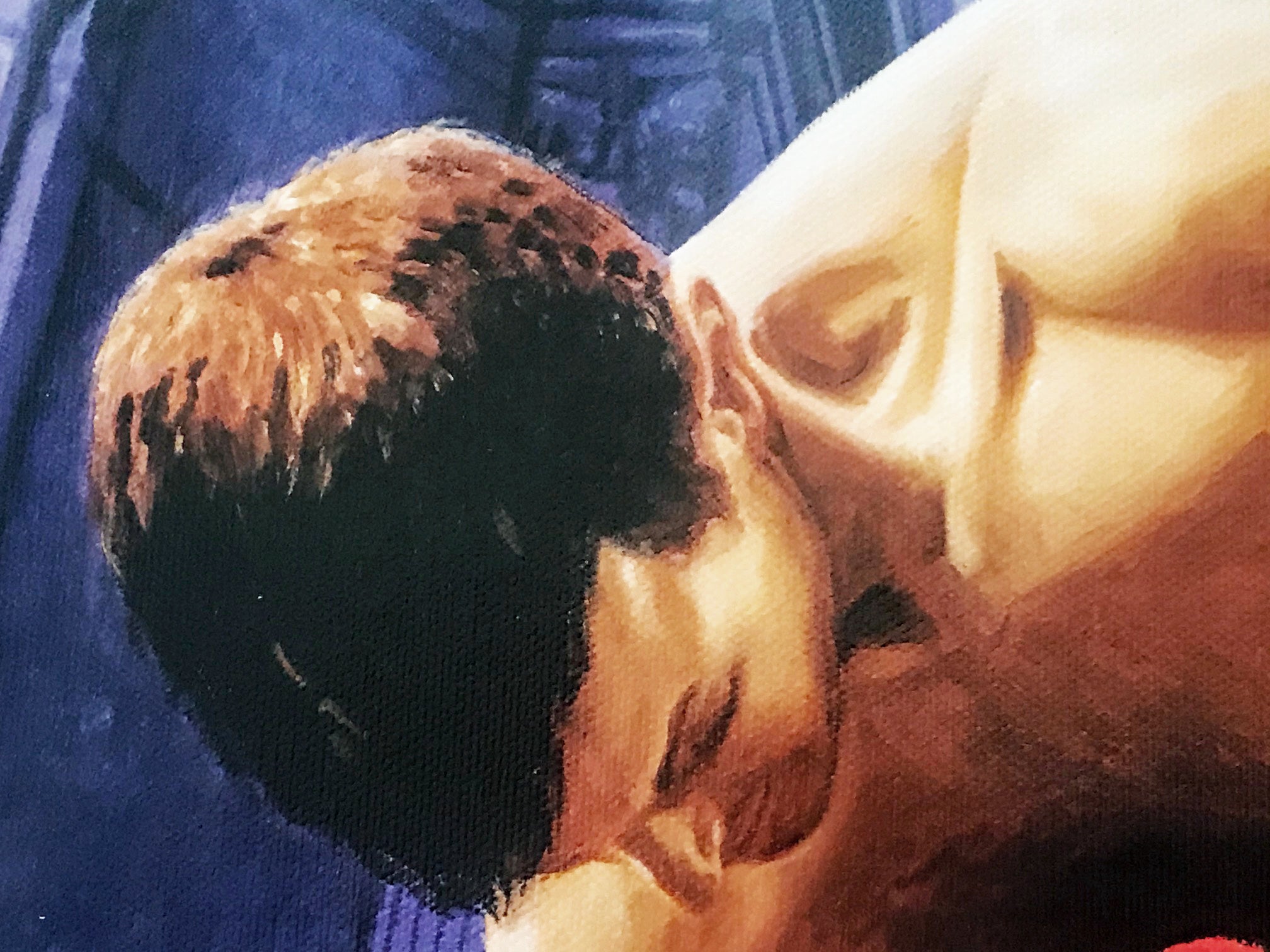 Vanished Chris Dellorco Canvas Giclée Print Artist Hand Signed and Numbered