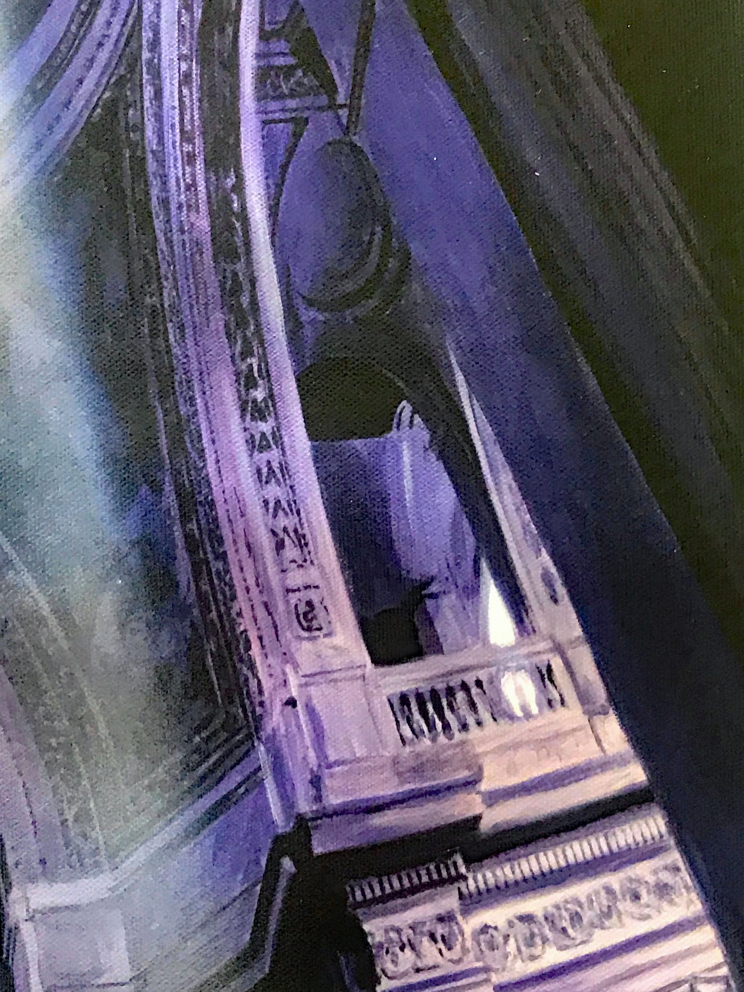 Vanished Chris Dellorco Canvas Giclée Print Artist Hand Signed and Numbered