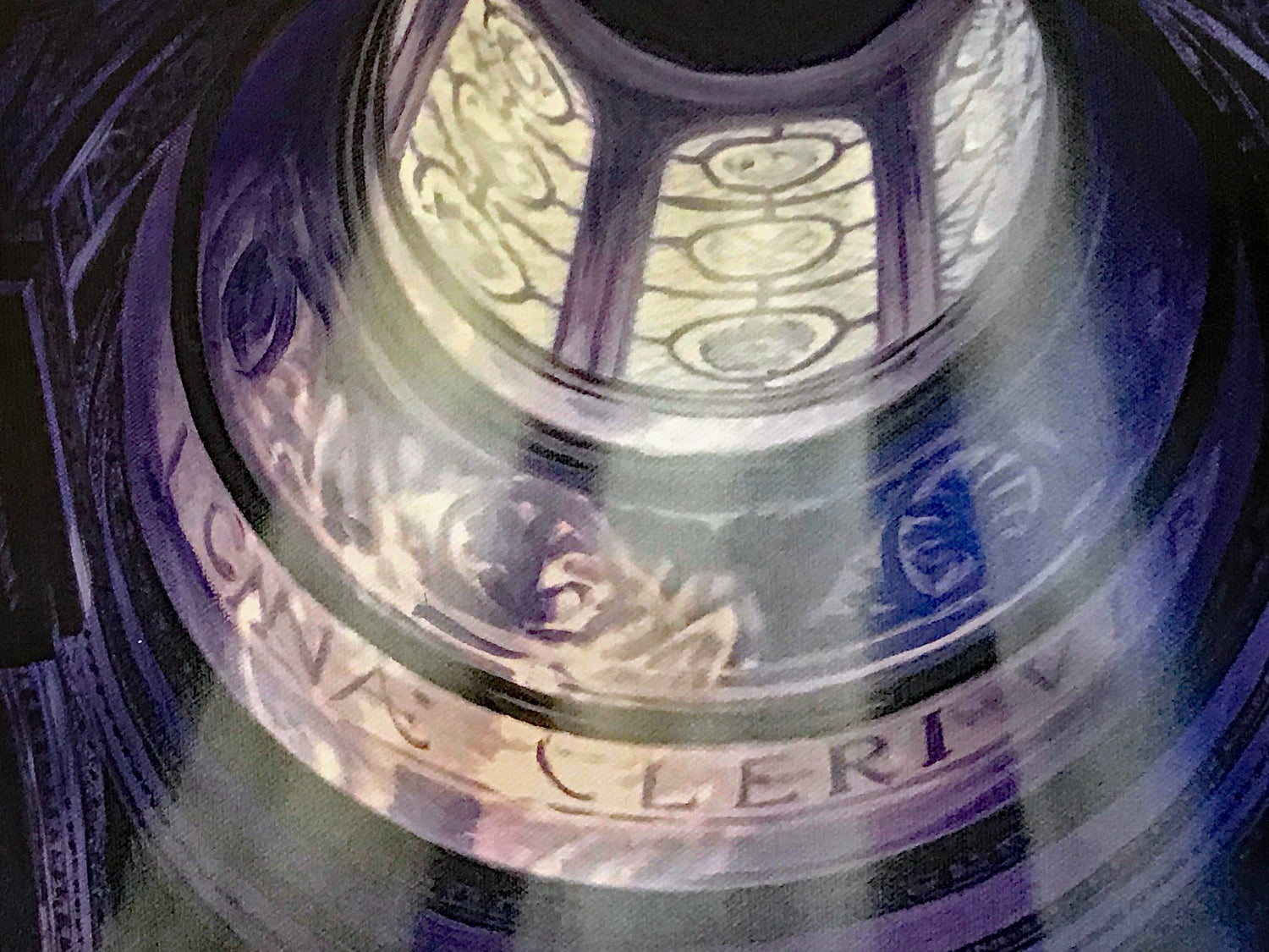 Vanished Chris Dellorco Canvas Giclée Print Artist Hand Signed and Numbered