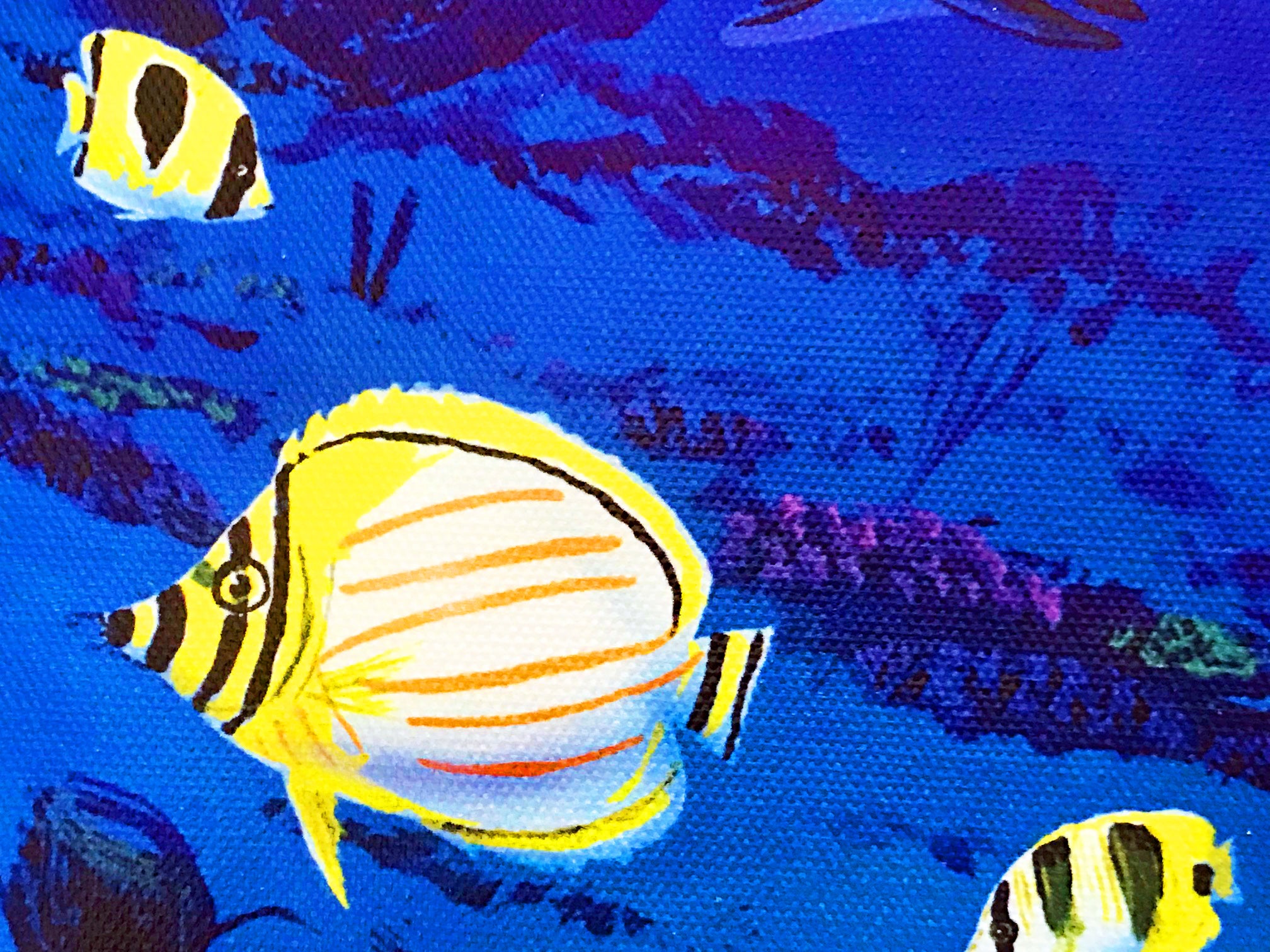 Sea of Life Wyland Canvas Giclee Print Artist Hand Signed and Numbered