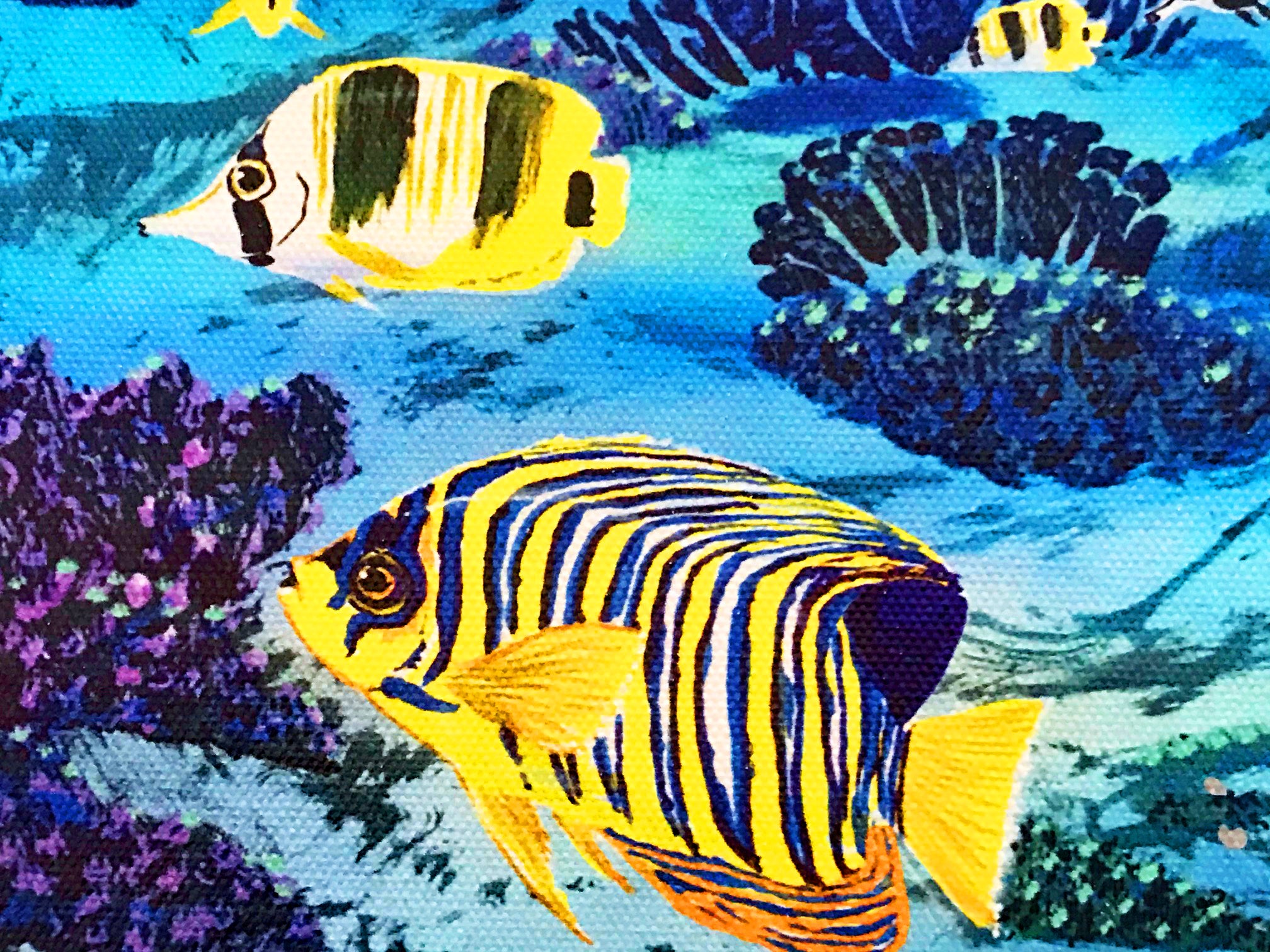 Sea of Life Wyland Canvas Giclee Print Artist Hand Signed and Numbered