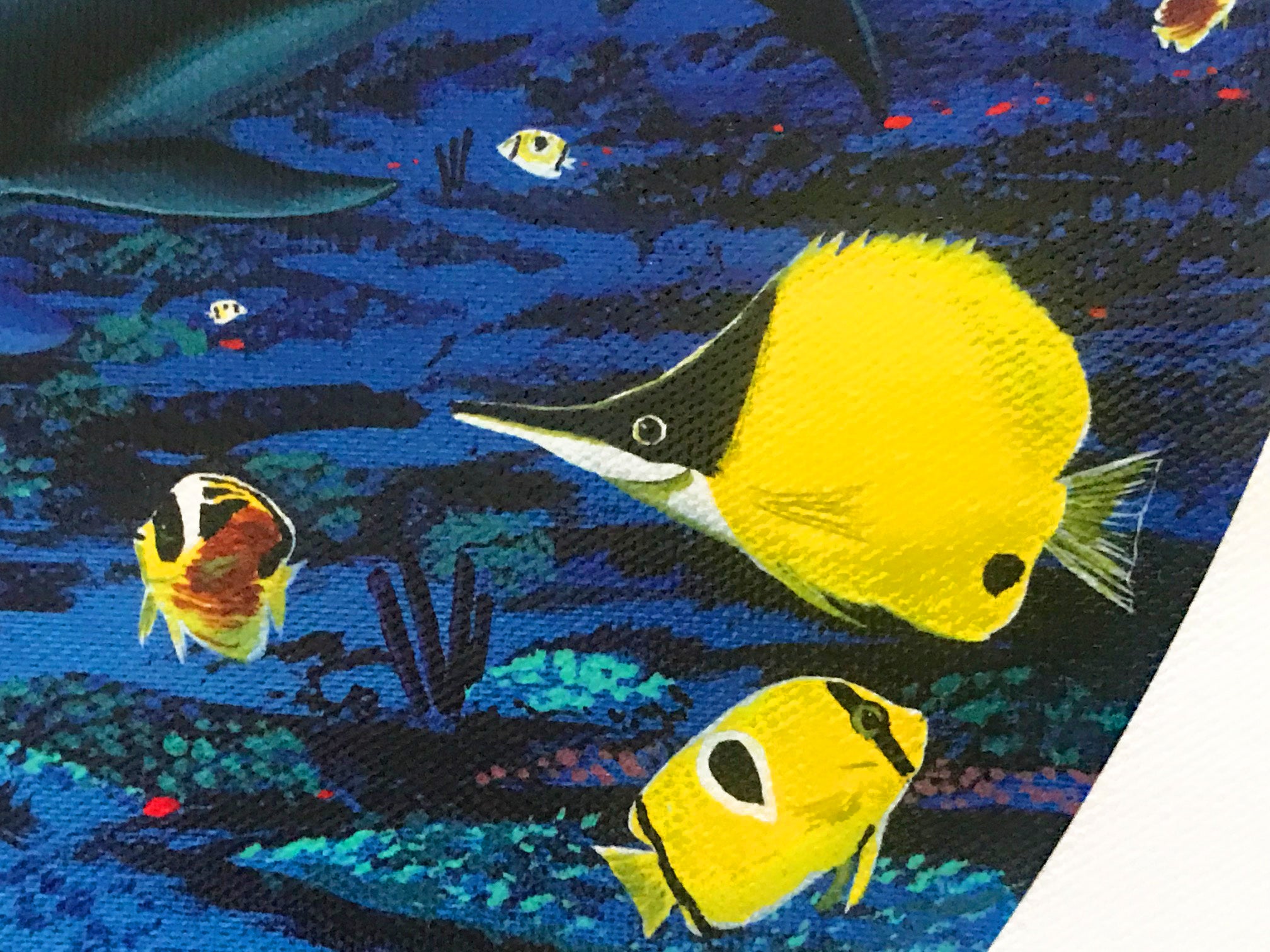 Moonlight Celebration Wyland Canvas Giclée Print Artist Hand Signed and Numbered