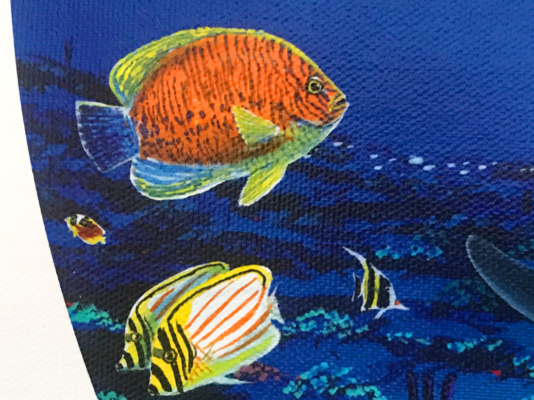 Moonlight Celebration Wyland Canvas Giclée Print Artist Hand Signed and Numbered