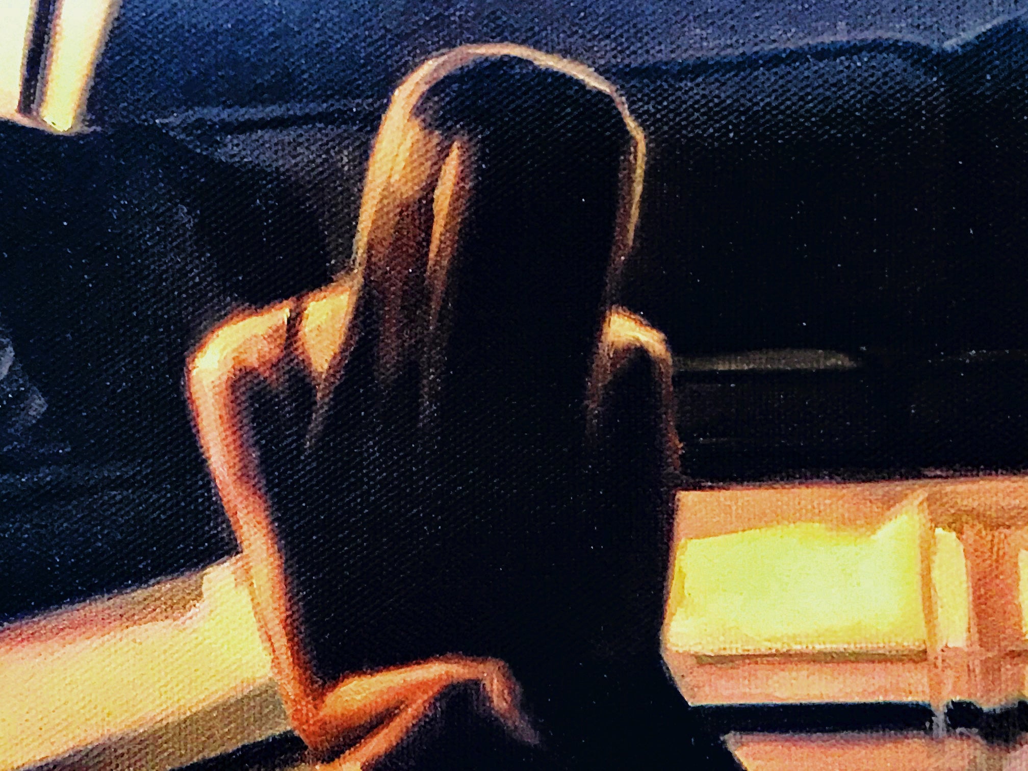 Cabana Lights Carrie Graber Canvas Giclée Artist Hand Signed and Numbered