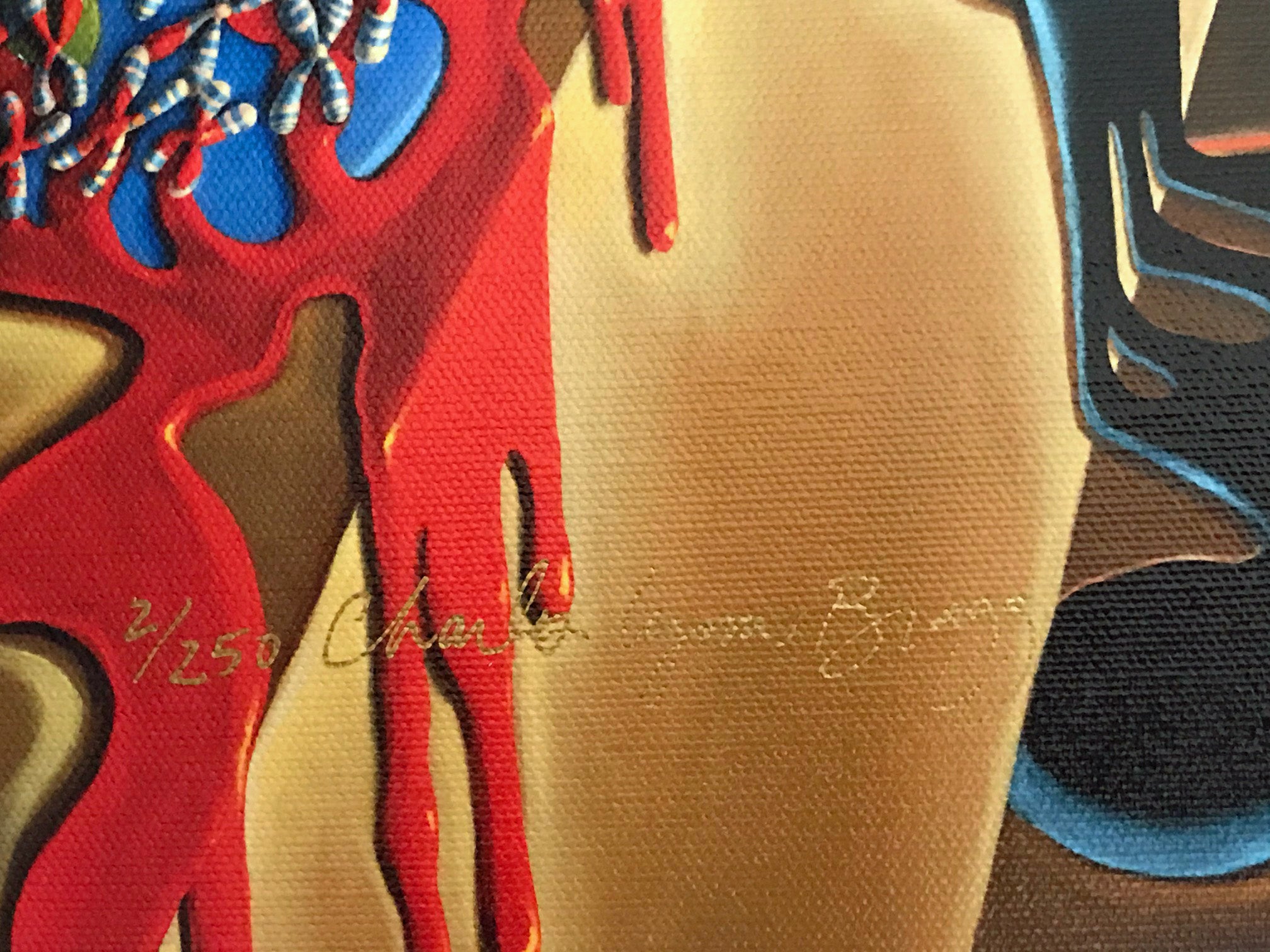 The Persistence of Man Charles Lynn Bragg Canvas Giclée Print Artist Hand Signed and Numbered